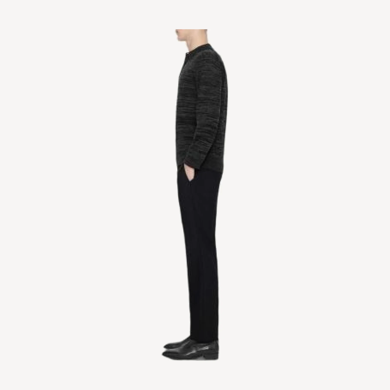 Allsaints Beton Wool Polo Sweater