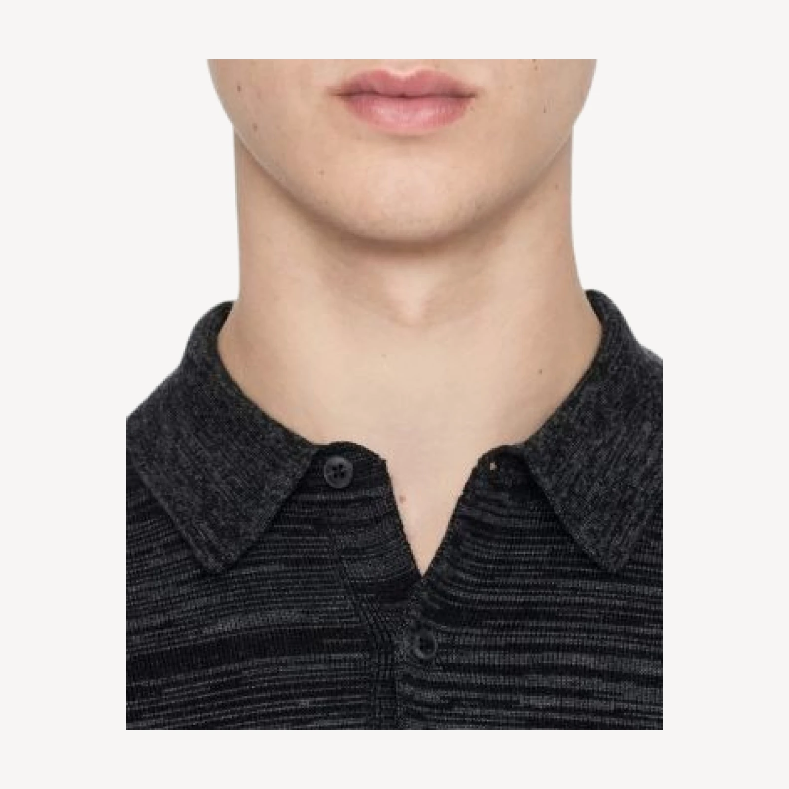 Allsaints Beton Wool Polo Sweater