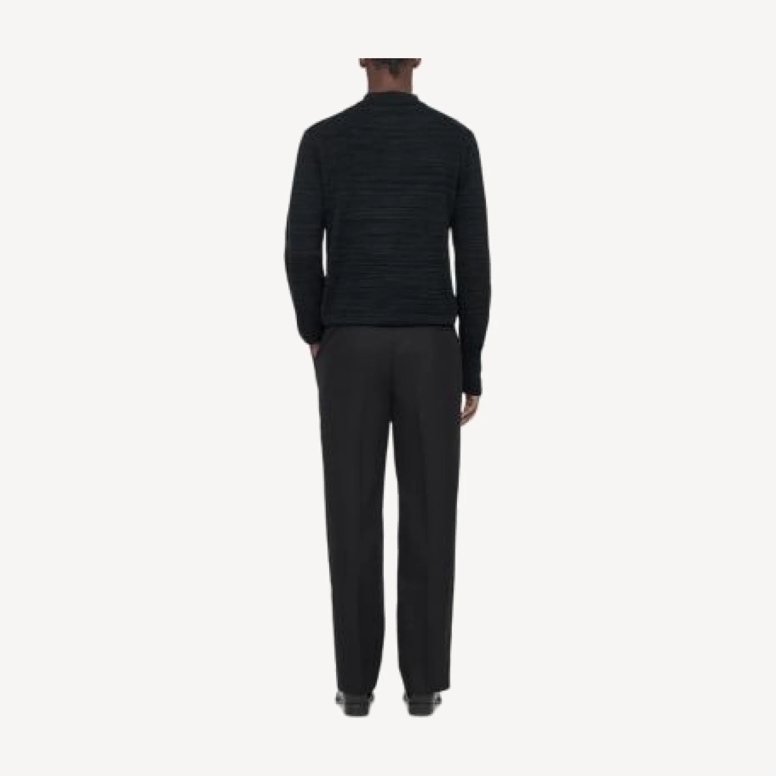 Allsaints Beton Wool Polo Sweater