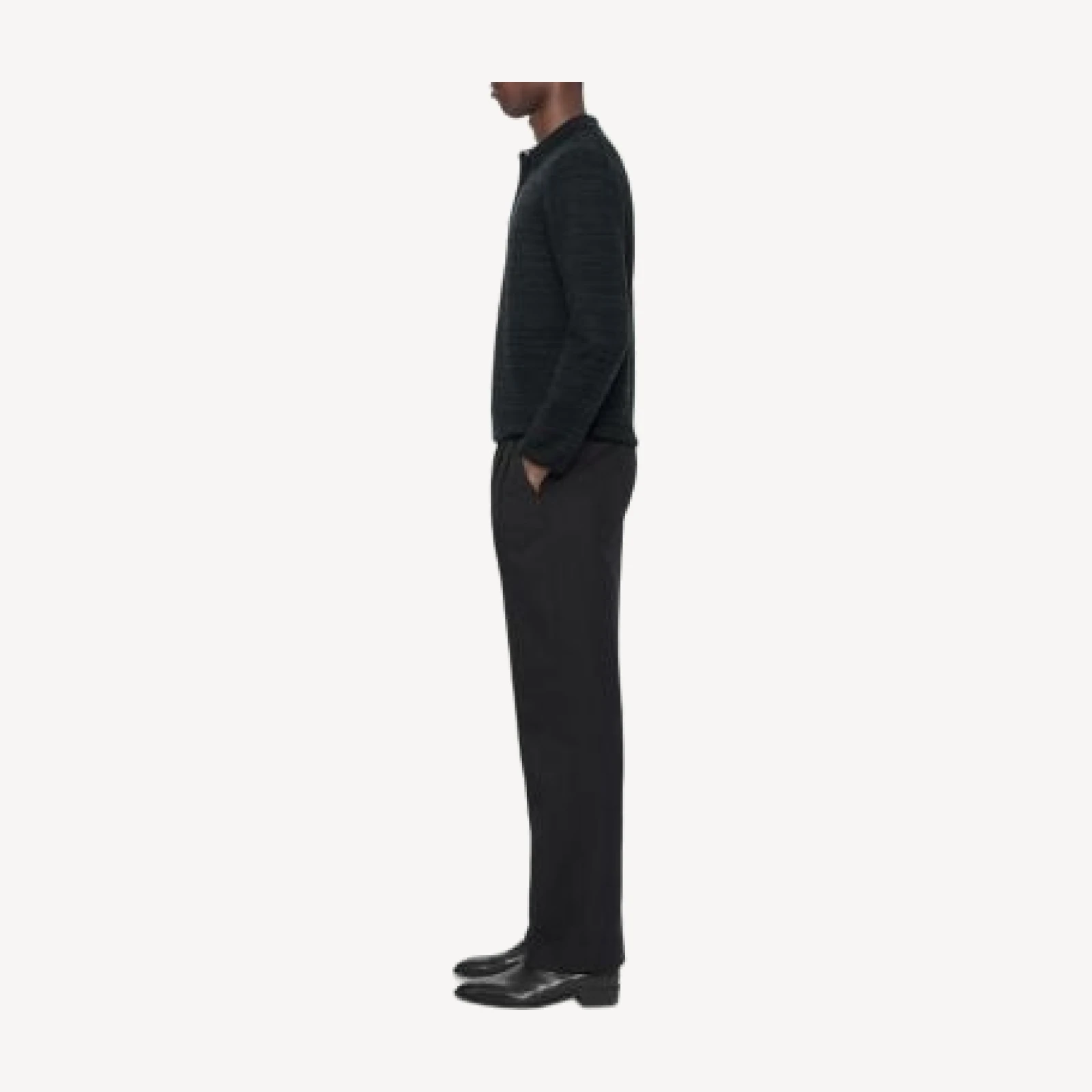 Allsaints Beton Wool Polo Sweater