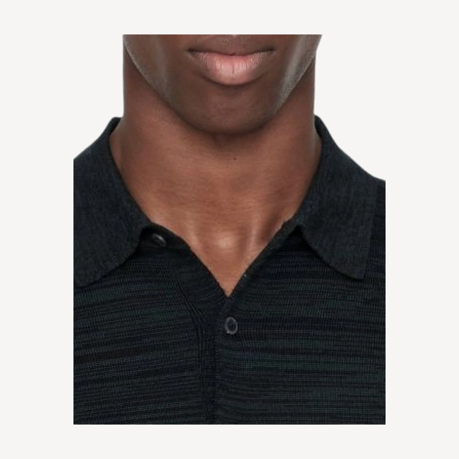 Allsaints Beton Wool Polo Sweater