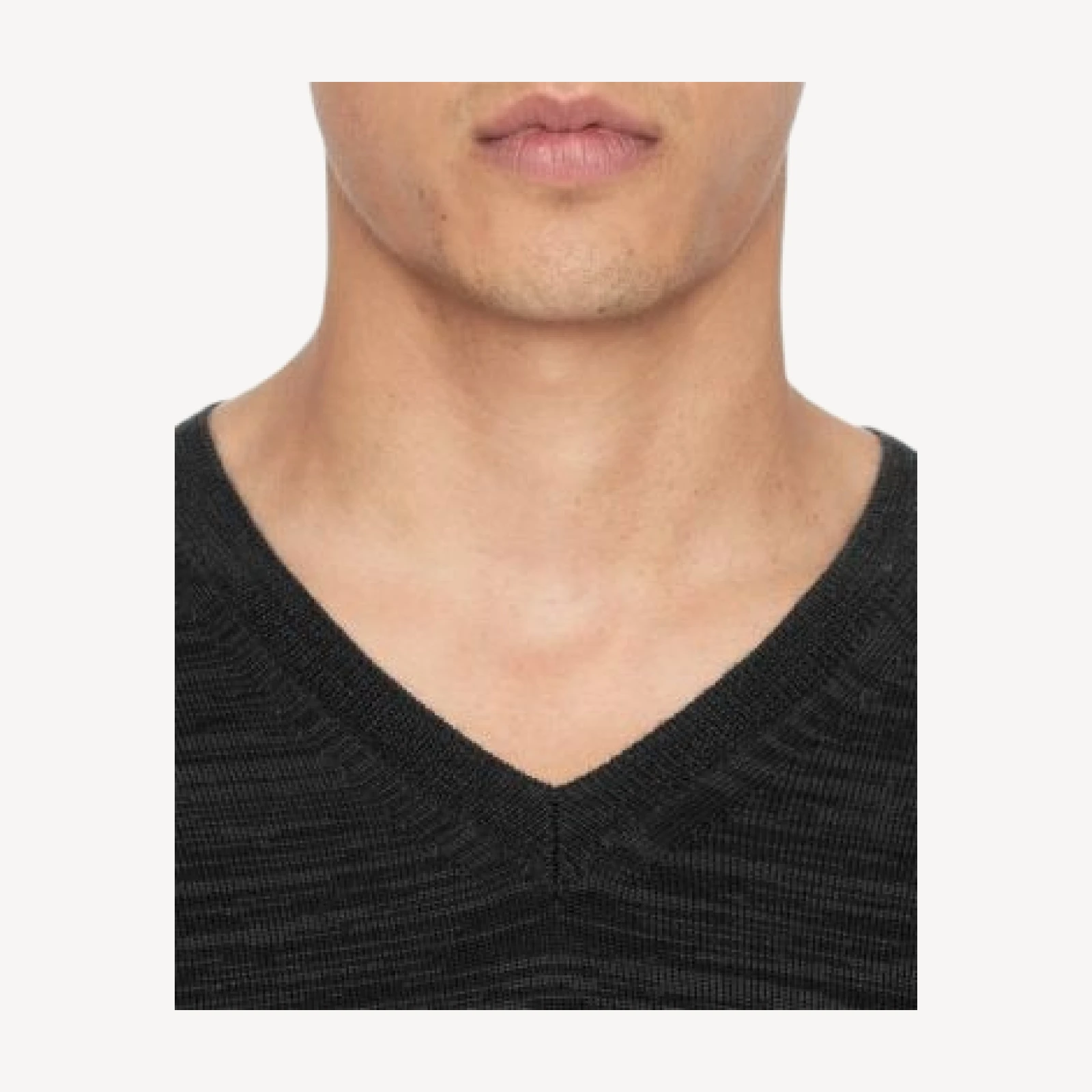 Allsaints Beton Wool V Neck Sweater