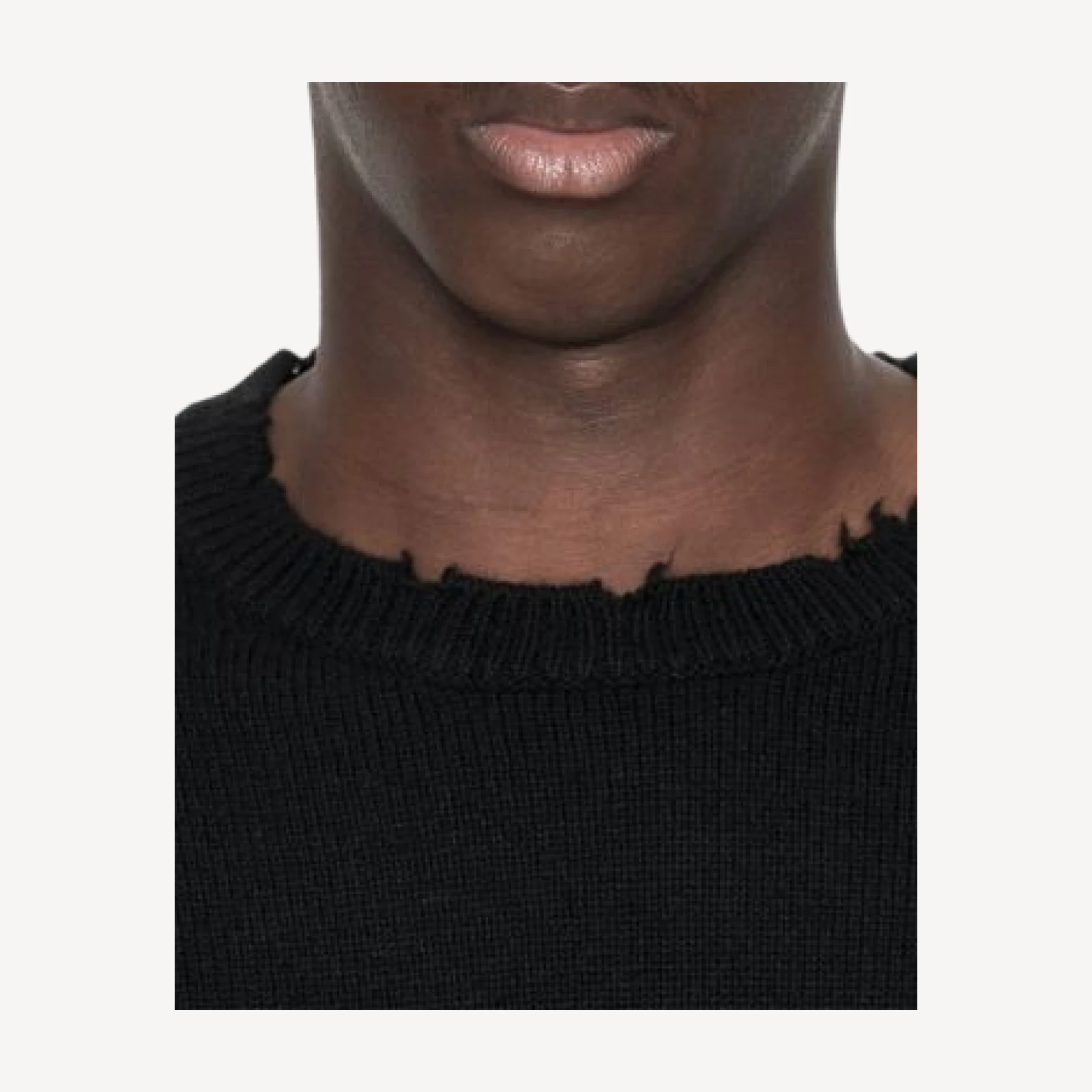 Allsaints Remus Distressed Wool Blend Sweater