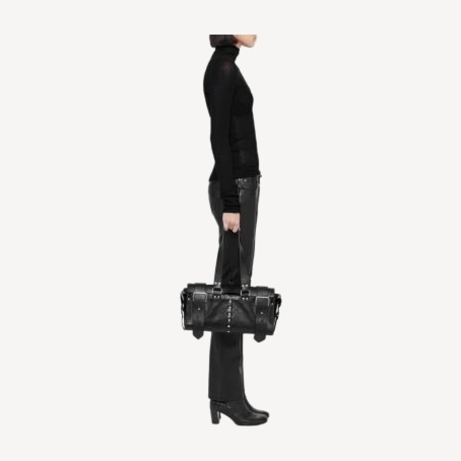 Allsaints Pike Sheer Roll Neck Sweater