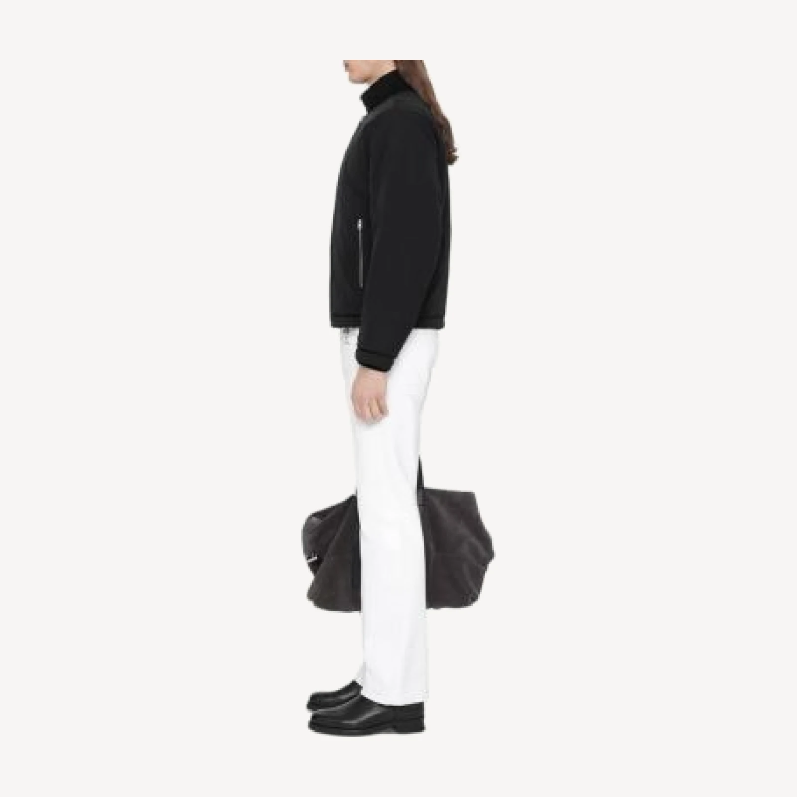 Allsaints Rusland Padded Stand Collar Jacket