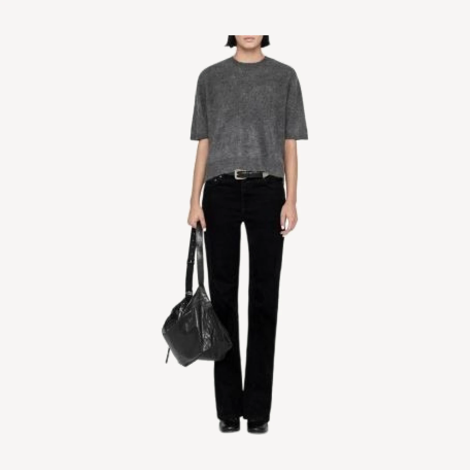 Allsaints Ada Brushed Cashmere Tee