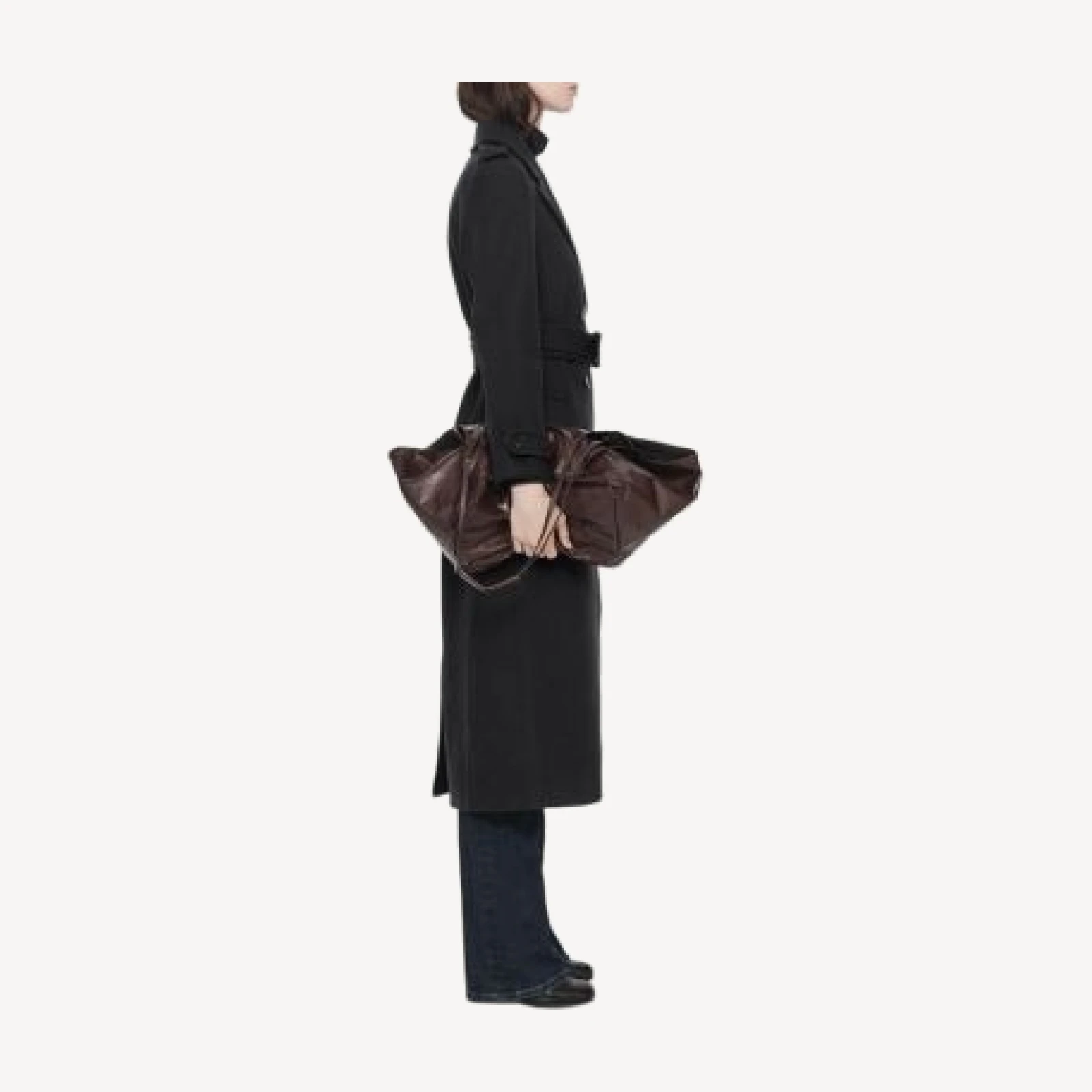 Allsaints Brescia Wool & Cotton Trench Coat