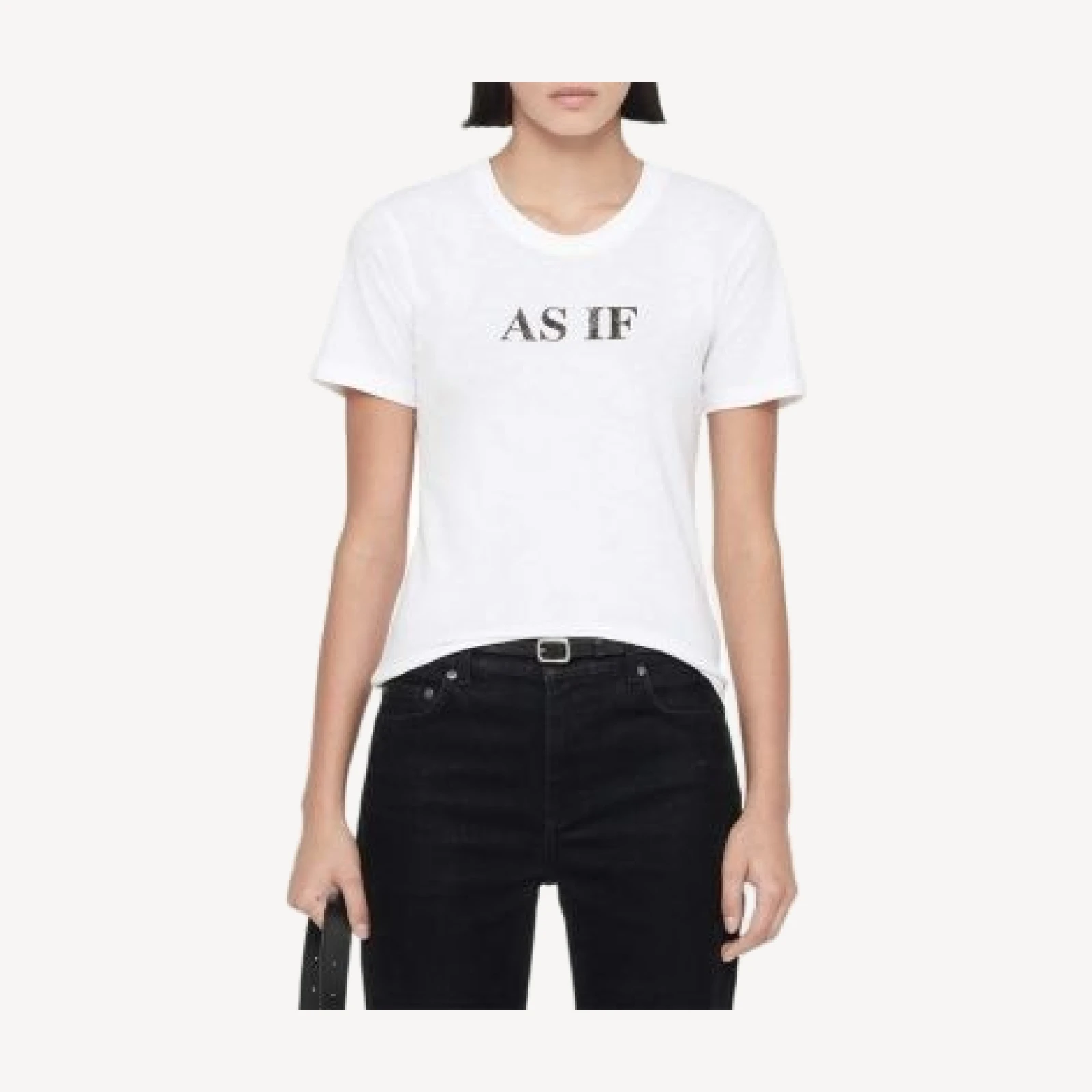 Allsaints As If Hela Cotton Blend Tee