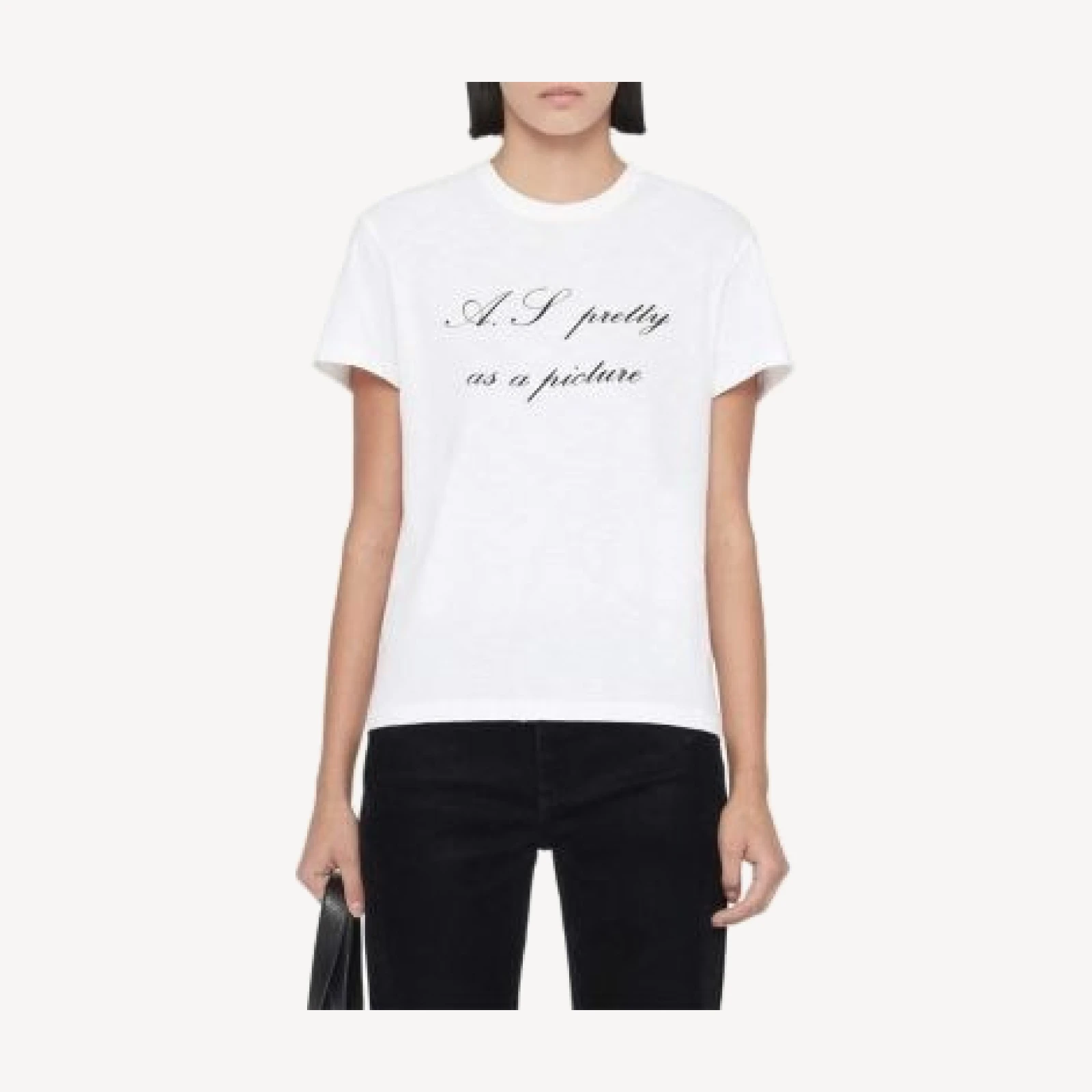 Allsaints Motto Addi Cotton Blend Graphic Tee