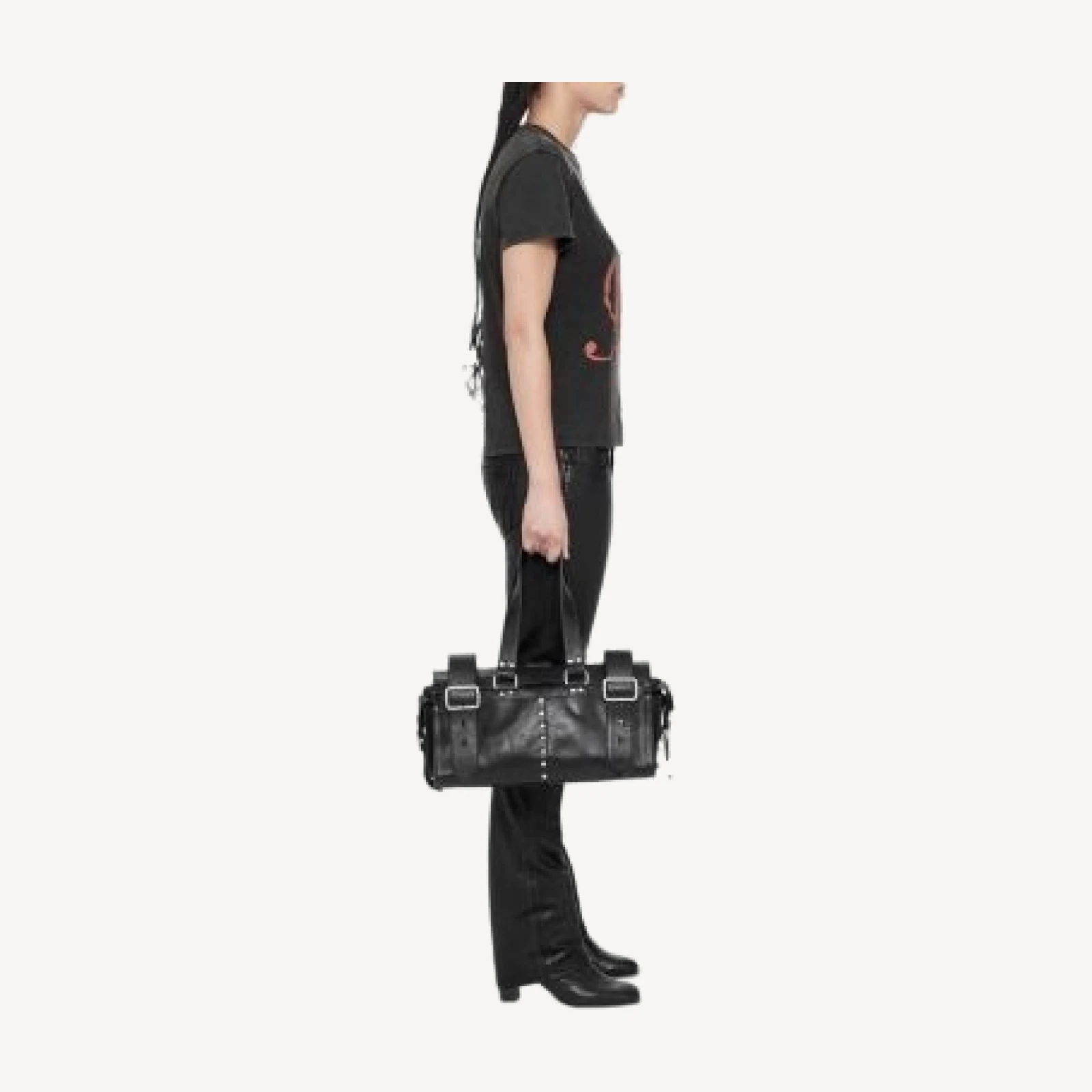 Allsaints Statue Addi Cotton Blend Graphic Tee
