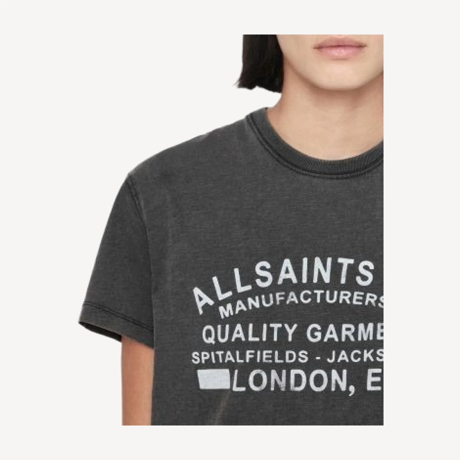 Allsaints Abode Addi Cotton Graphic Tee