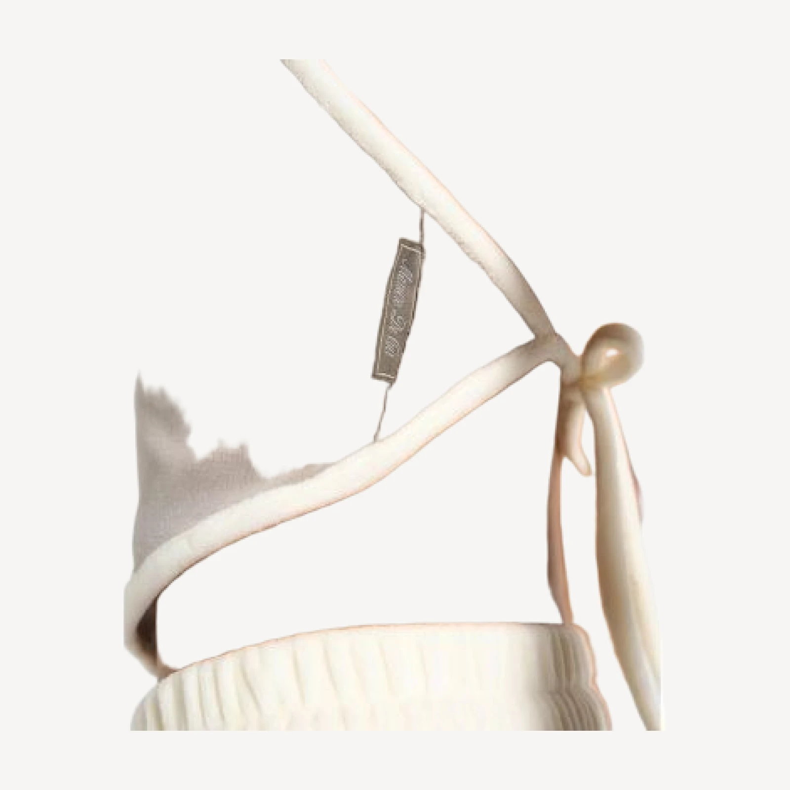 Maniere De Voir MalAna Velour Halter Top