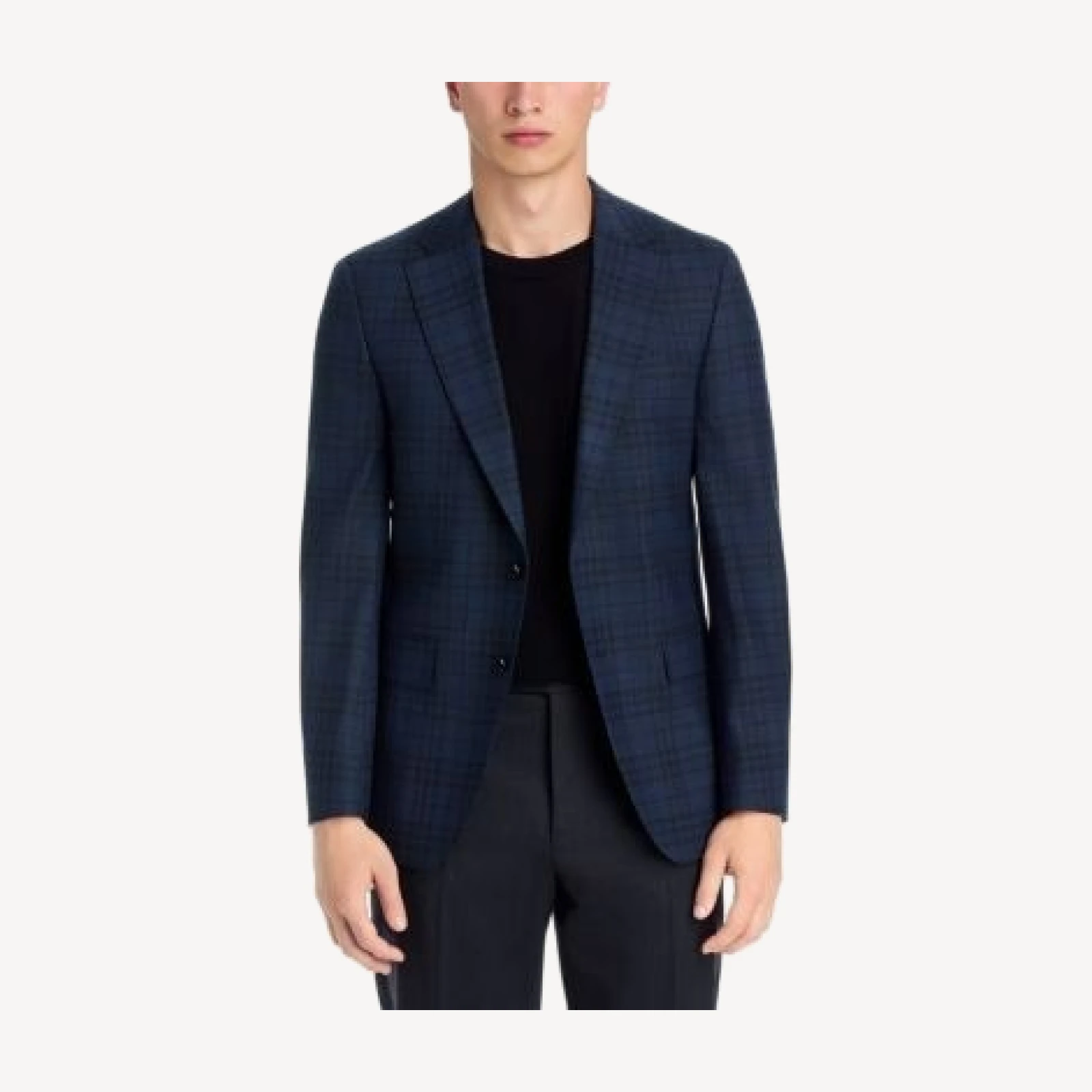 Boss Hutson Slim Fit Check Sport Coat