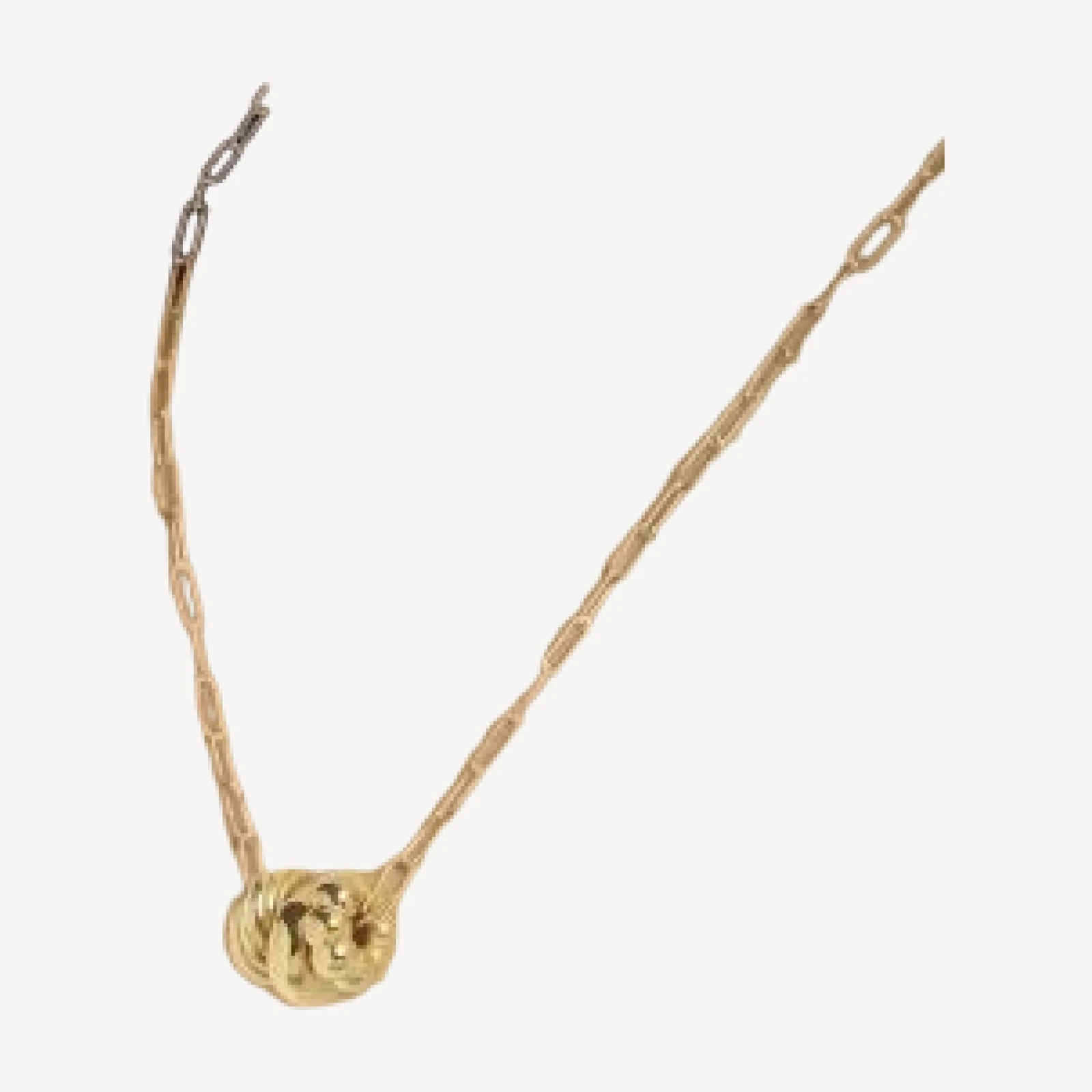 Bloomingdale's Fine Collection Triple Rondelle Paperclip Necklace in 14K Yellow Gold, 18