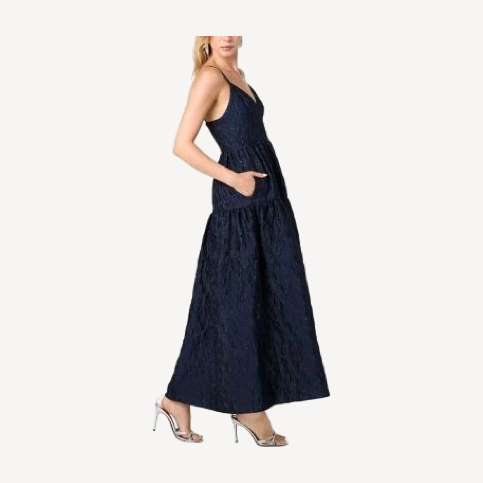 French Connection Anaya Jacquard Maxi Dress