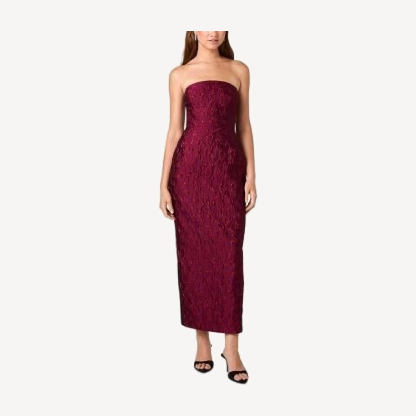 French Connection Anaya Floral Jacquard Midi Dress