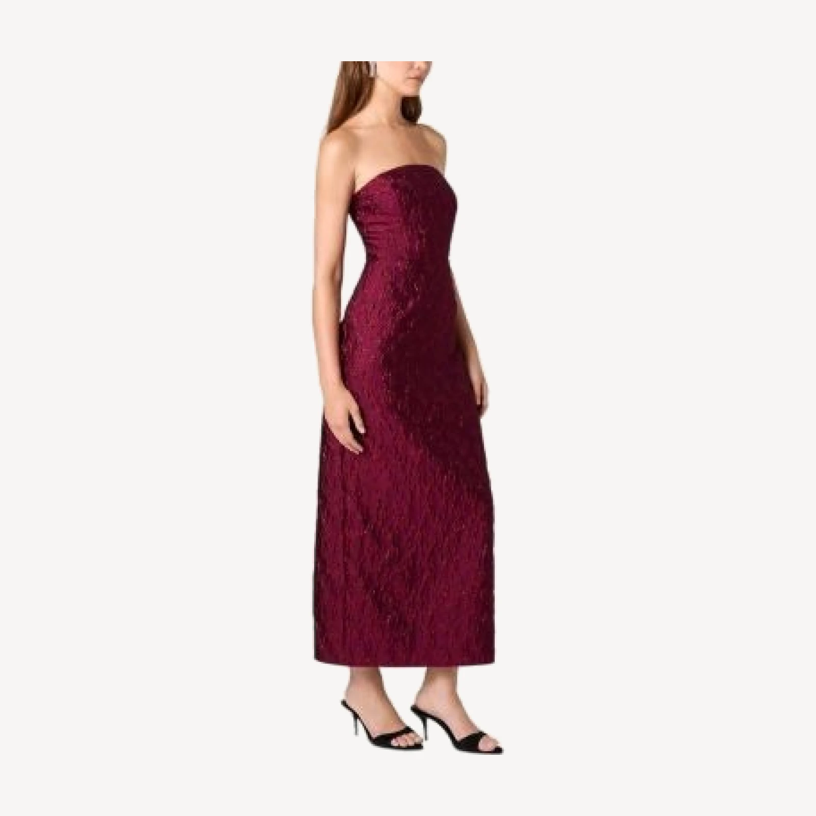 French Connection Anaya Floral Jacquard Midi Dress