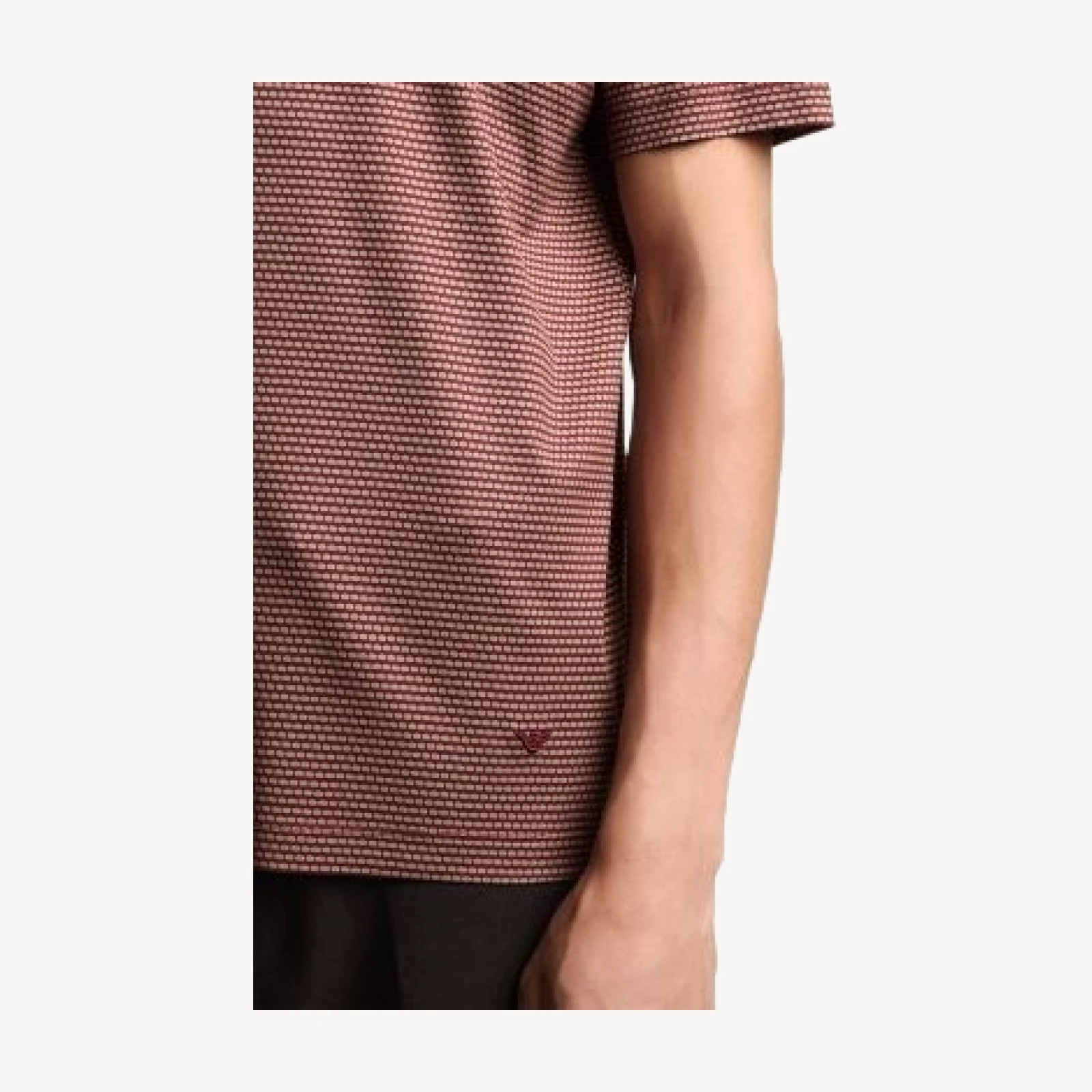 Emporio Armani Two Tone Print Tee