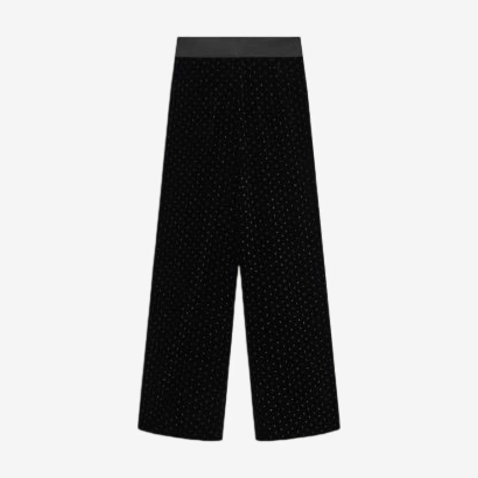 Emporio Armani Glitter Dot Velvet Pants