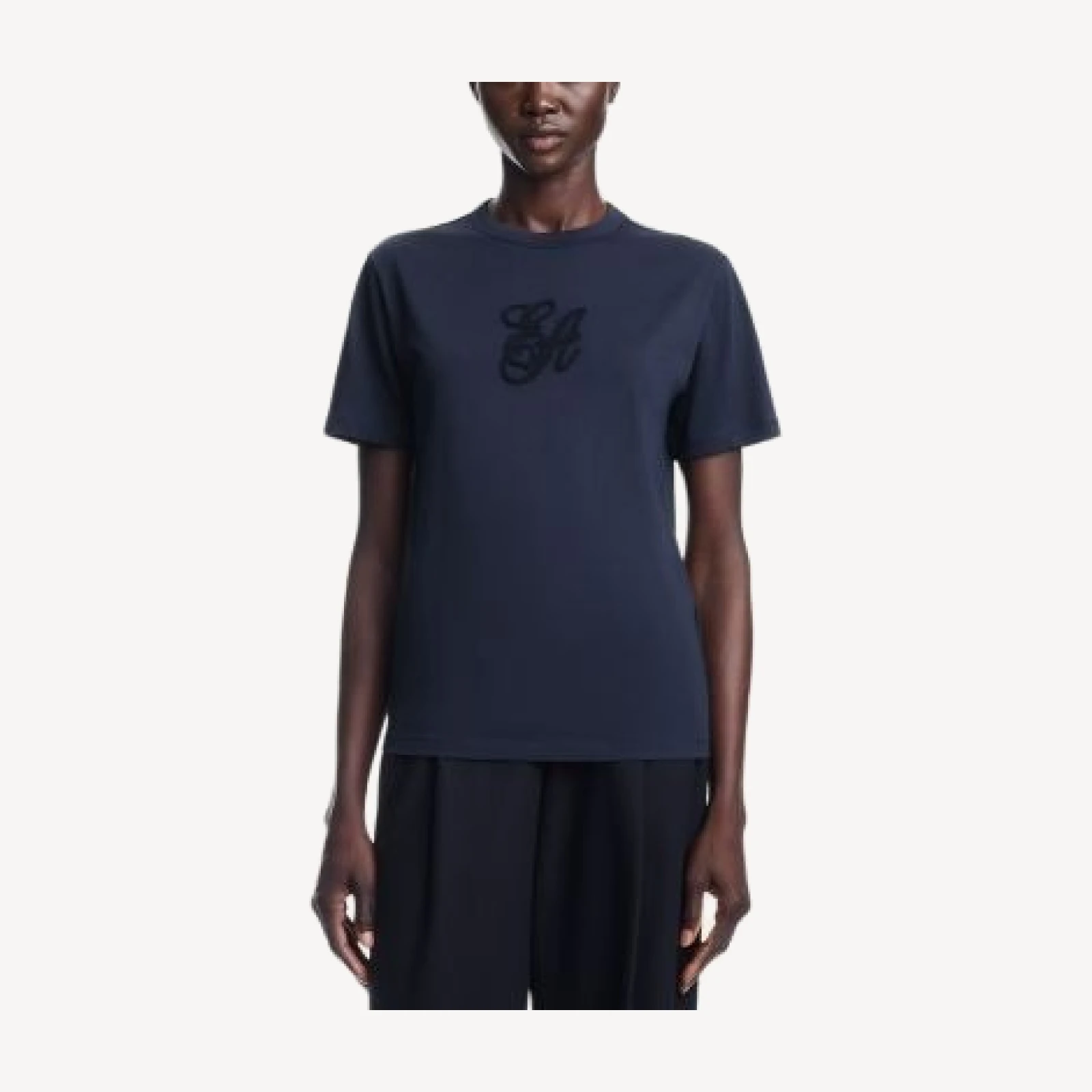 Emporio Armani Script Logo Cotton Tee