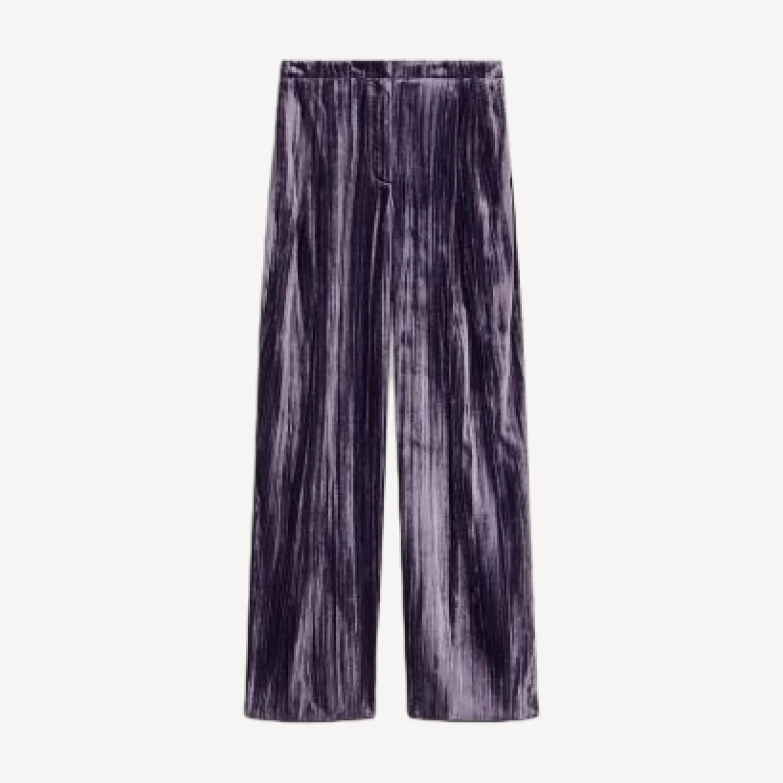 Emporio Armani Pleated Velvet Pants