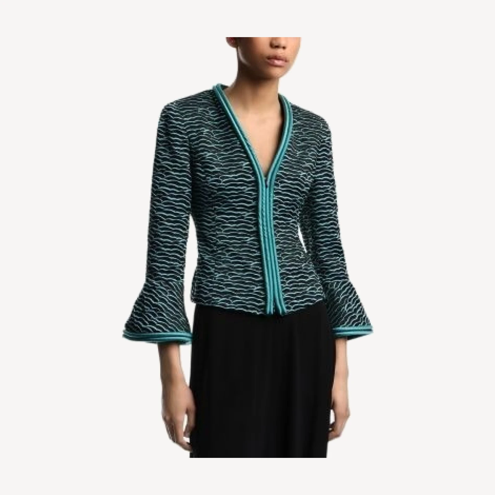 Emporio Armani Wave Jacquard Jacket