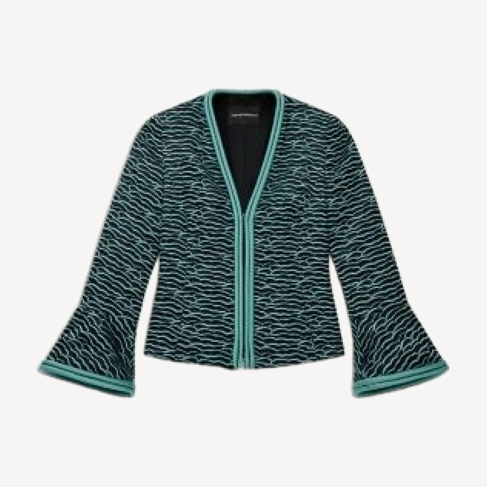 Emporio Armani Wave Jacquard Jacket