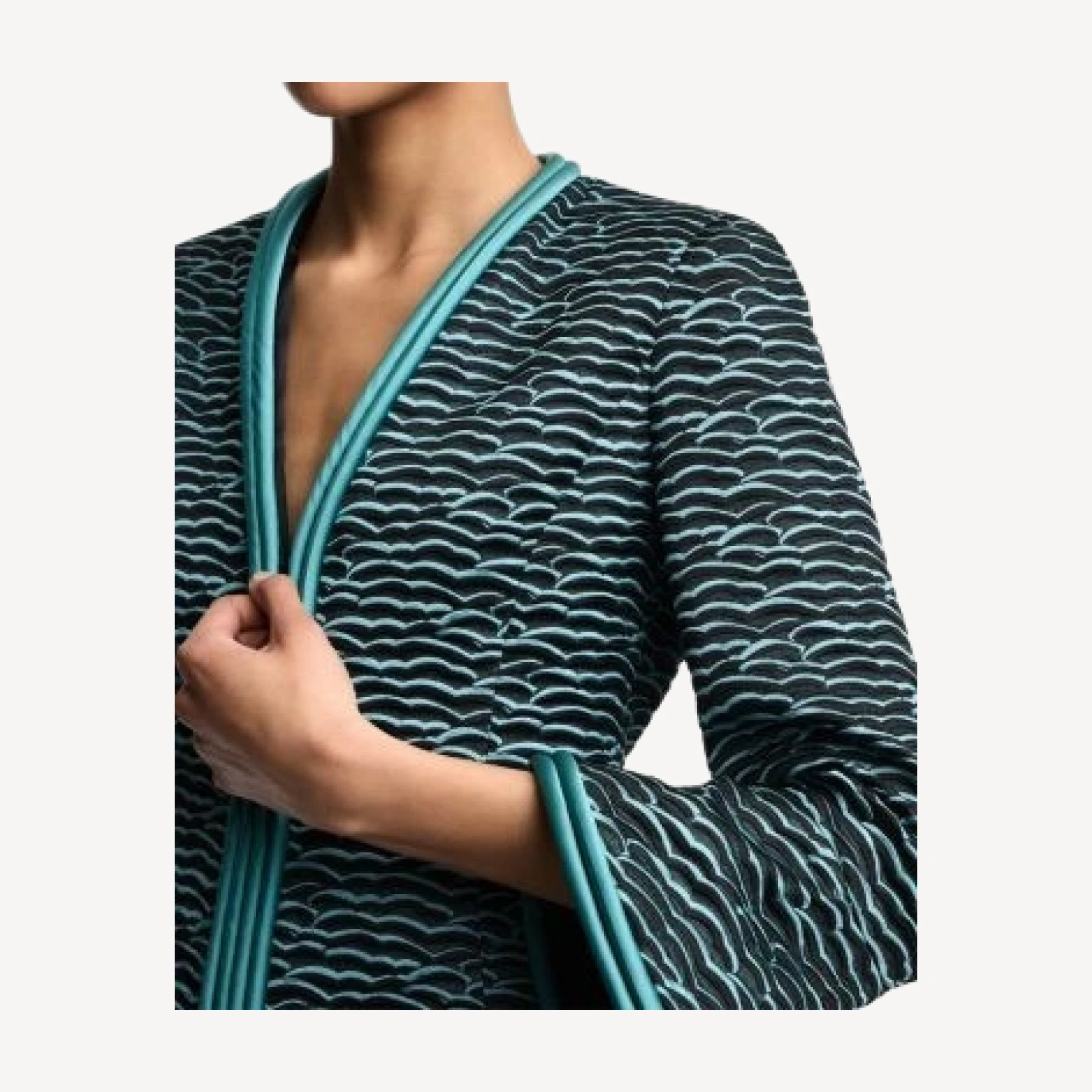 Emporio Armani Wave Jacquard Jacket