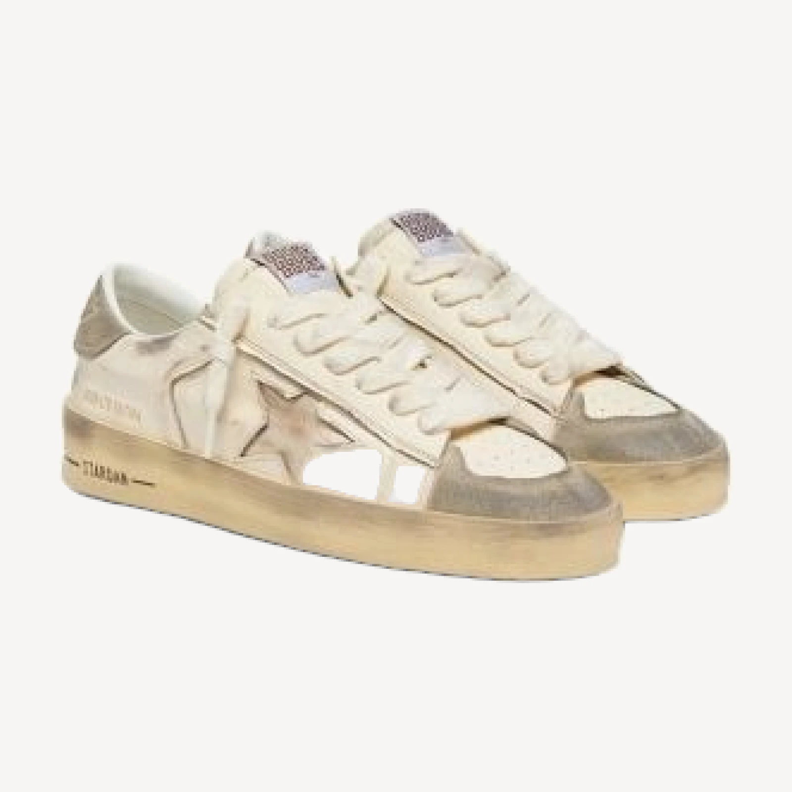 Golden Goose Men's Stardan Leather & Suede Sneakers