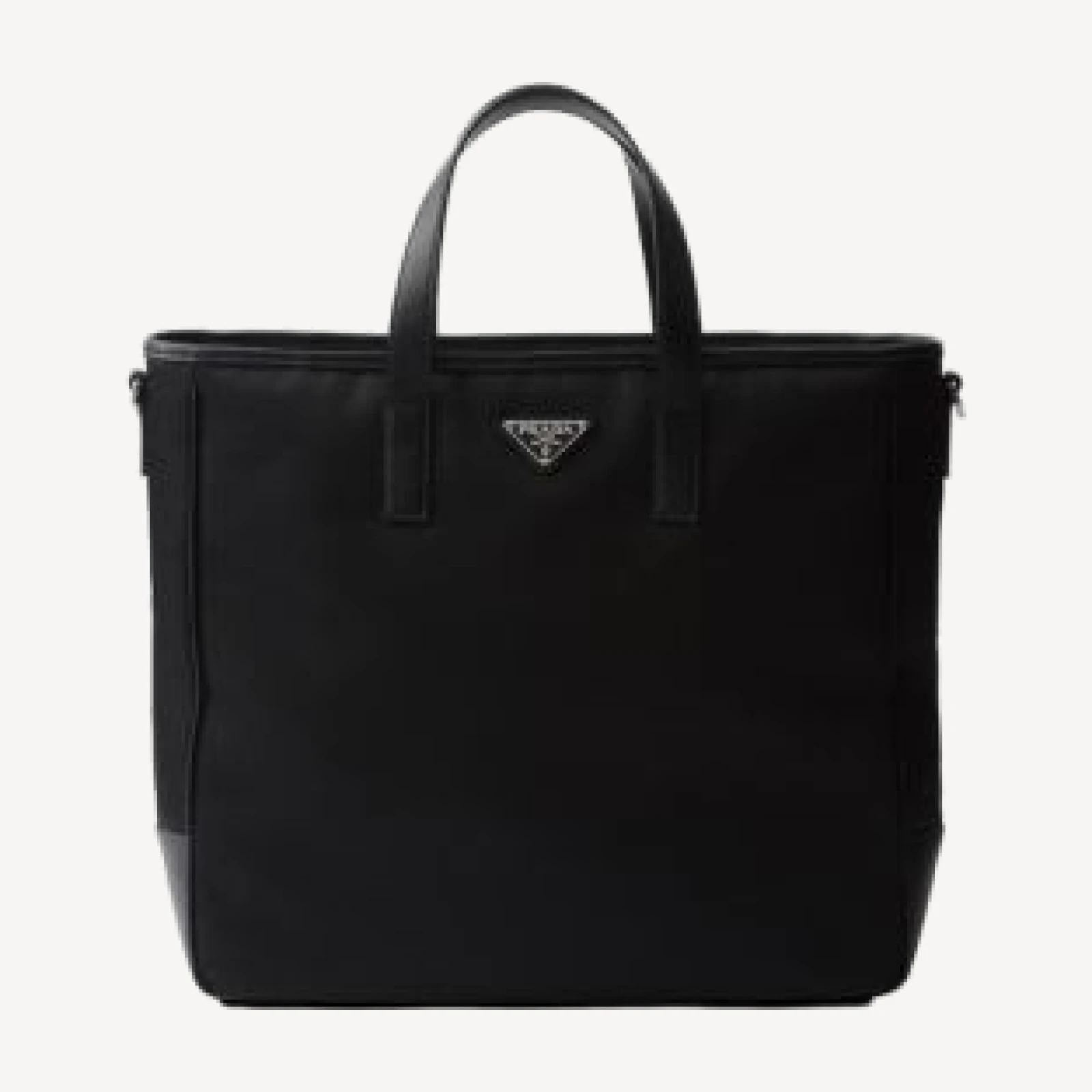 Prada Re-Nylon and Saffiano Leather Tote Bag