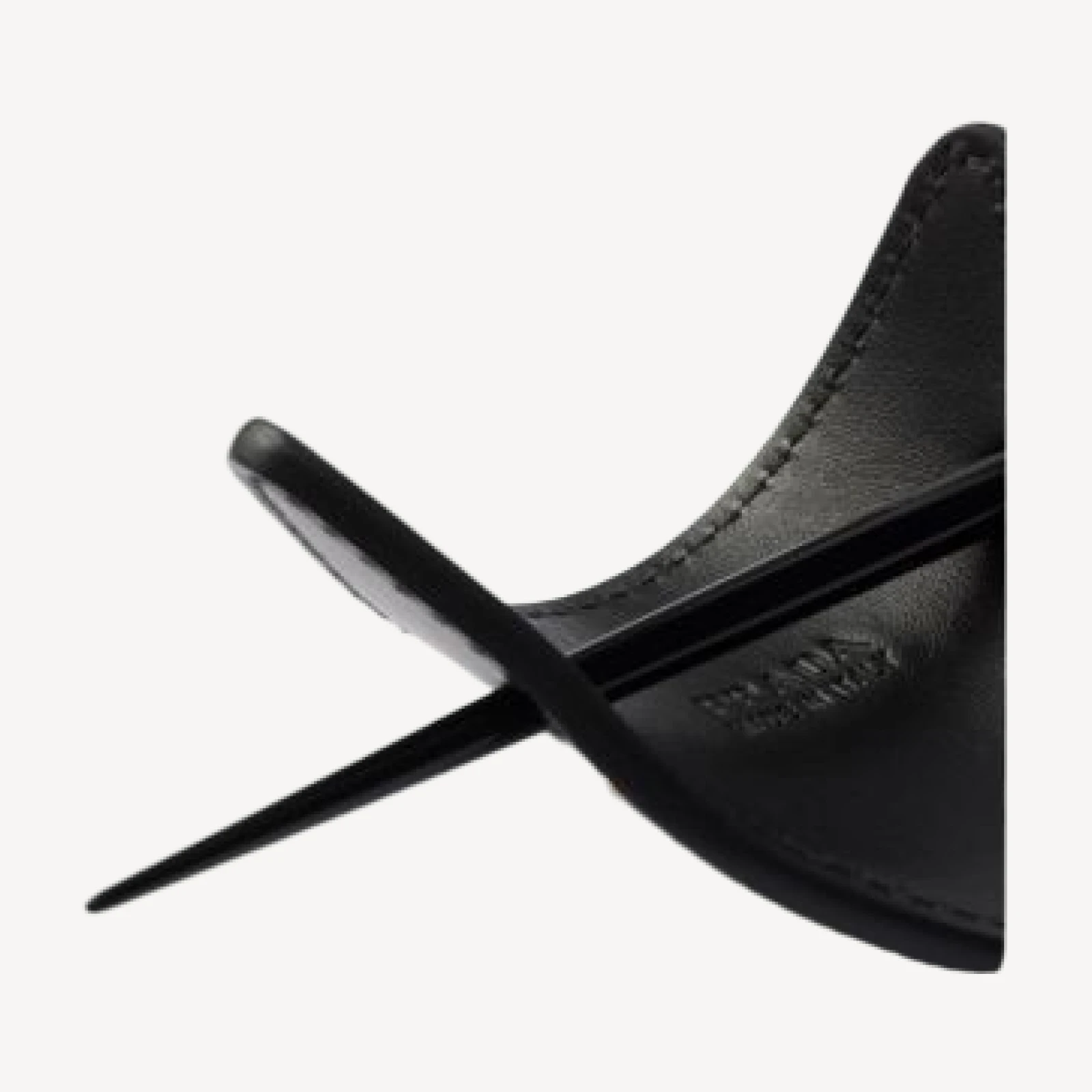 Prada Leather Hair Clip