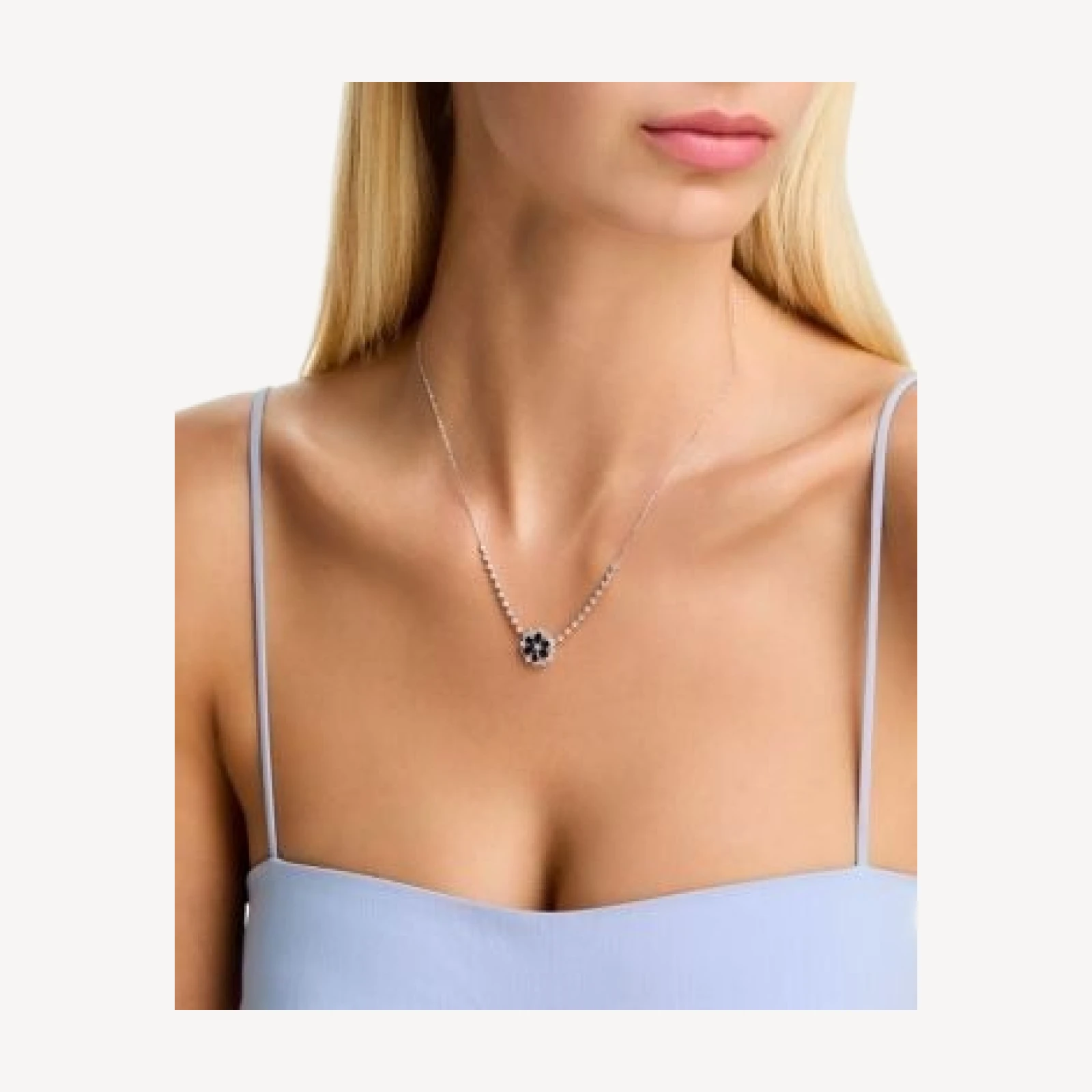 Bloomingdale's Fine Collection Diamond and Gemstone Pendant Necklace in 14K Gold, 16-18