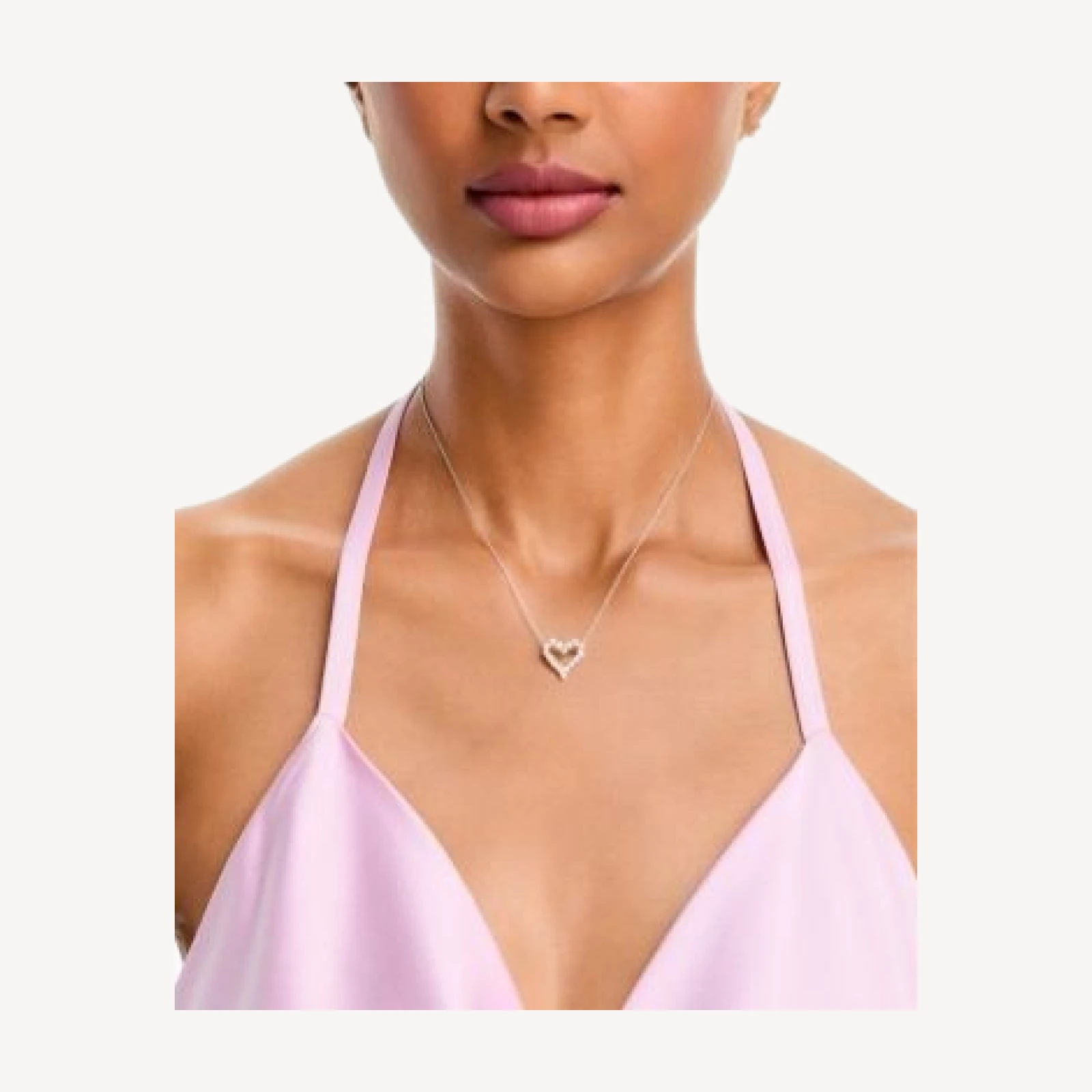 Bloomingdale's Fine Collection Diamond Heart Pendant Necklace in 14K Gold, 0.75 tcw