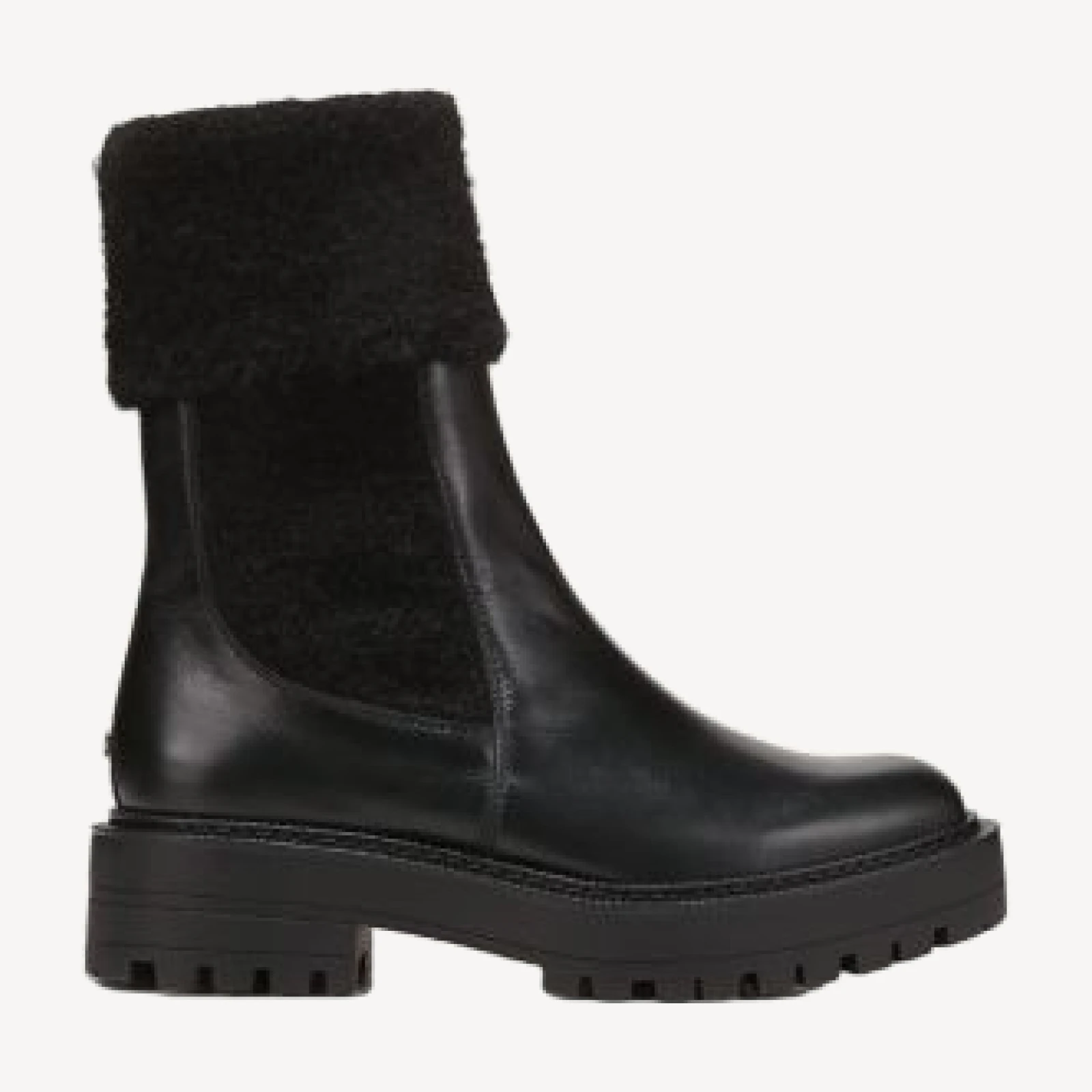 Sam Edelman Women's Laguna Knit Leather Chelsea Boots