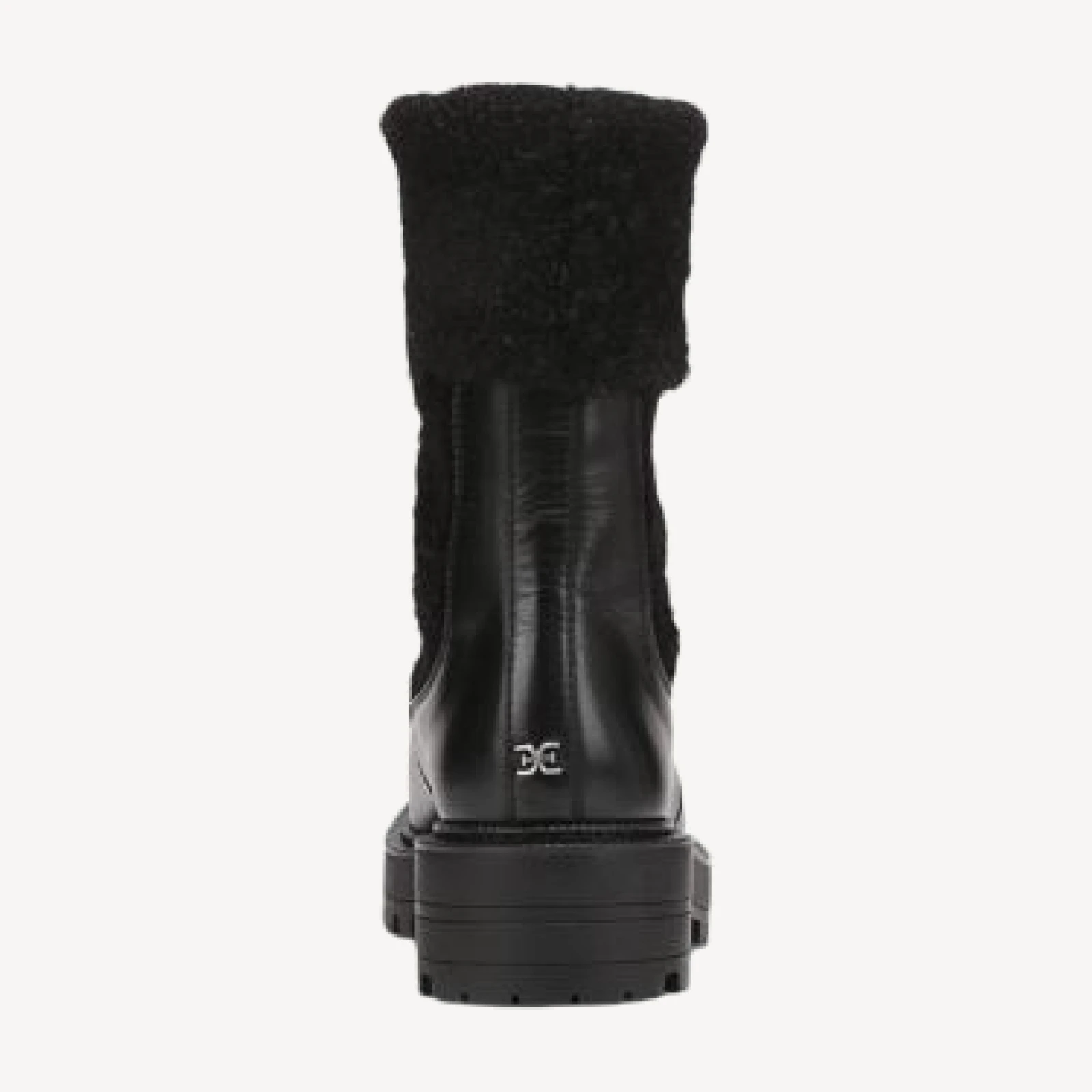 Sam Edelman Women's Laguna Knit Leather Chelsea Boots