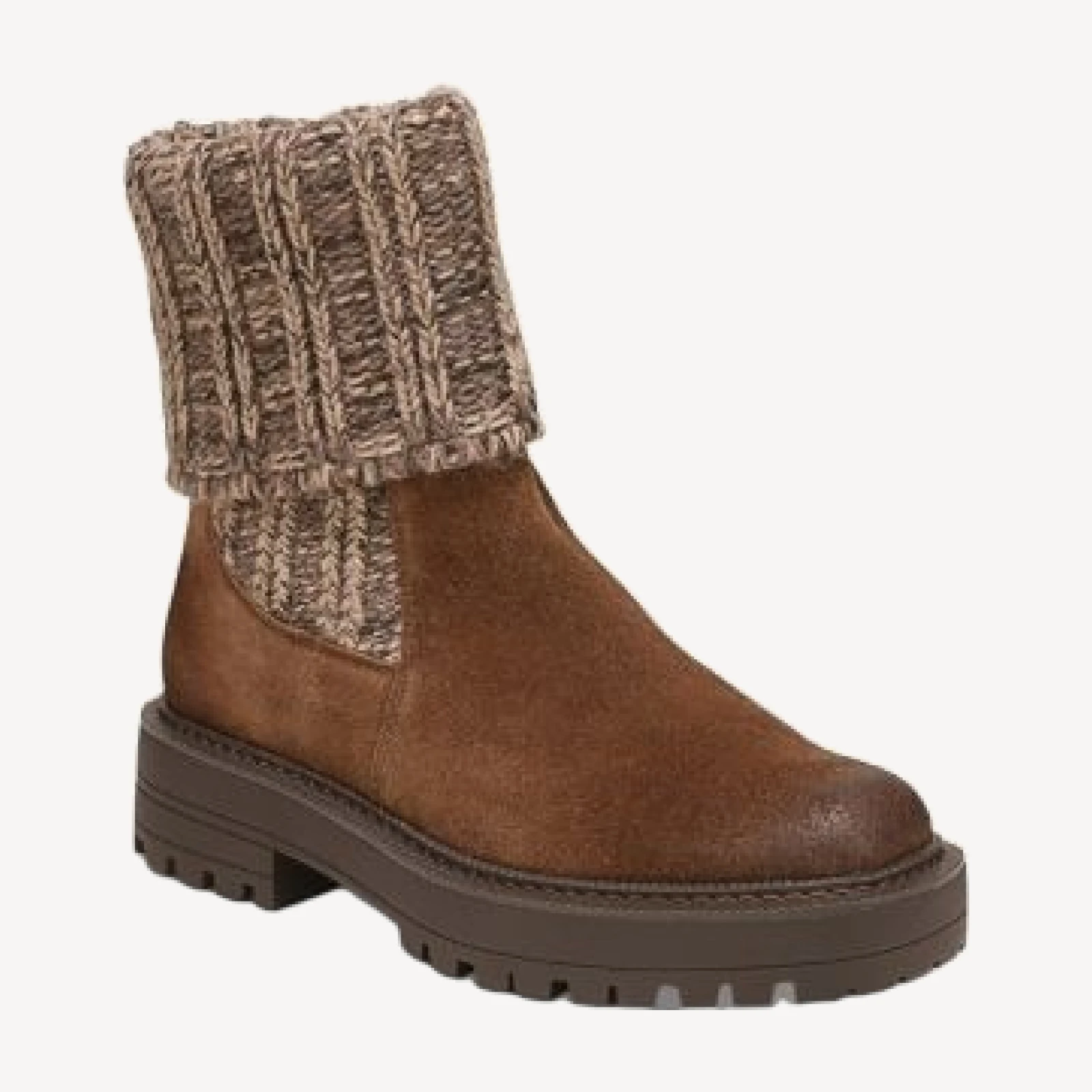 Sam Edelman Women's Laguna Knit Suede Chelsea Boots