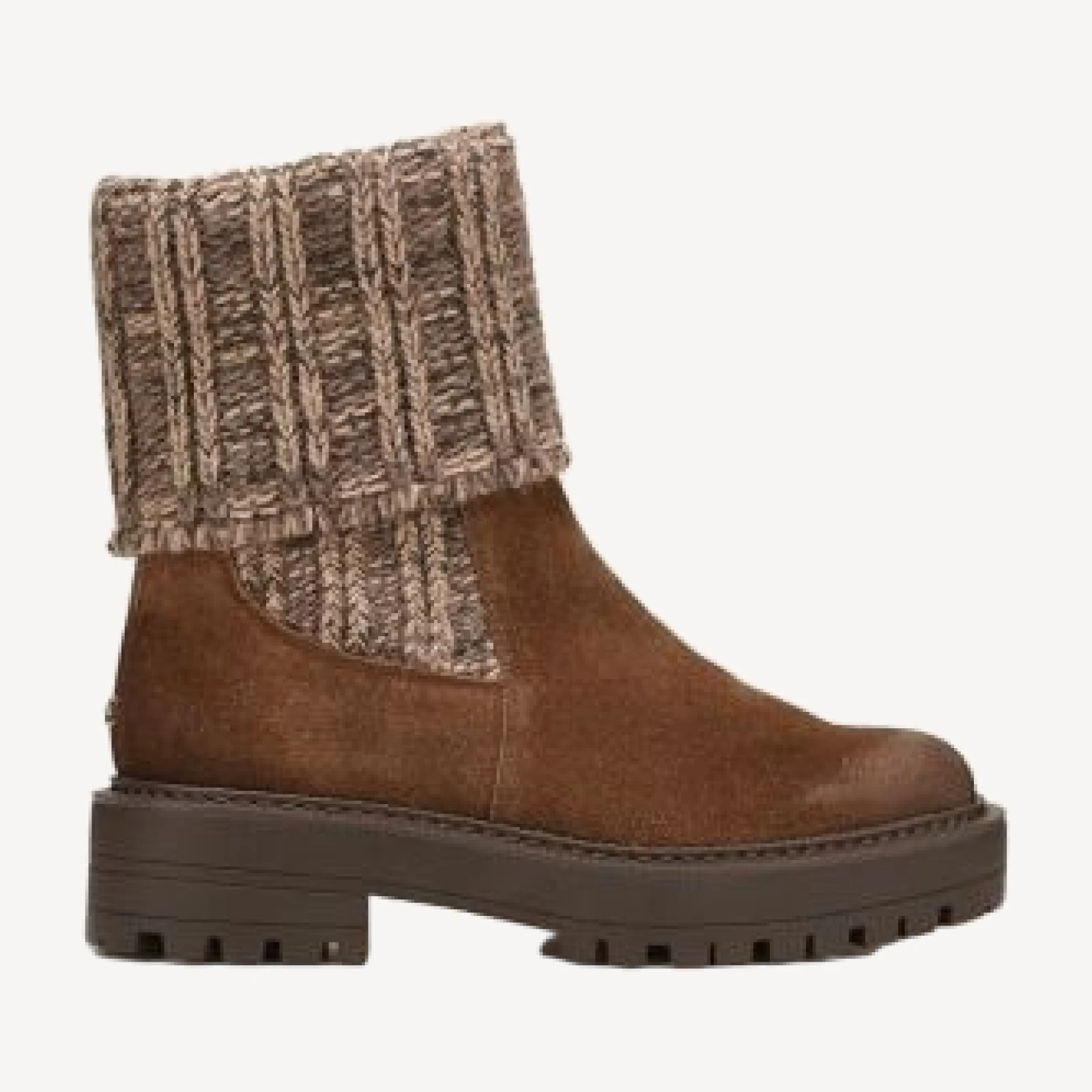 Sam Edelman Women's Laguna Knit Suede Chelsea Boots
