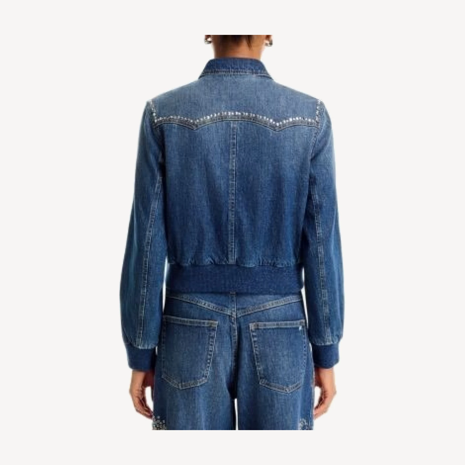 Cinq a Sept Dreamscape Vines Greer Cotton Blend Jacket