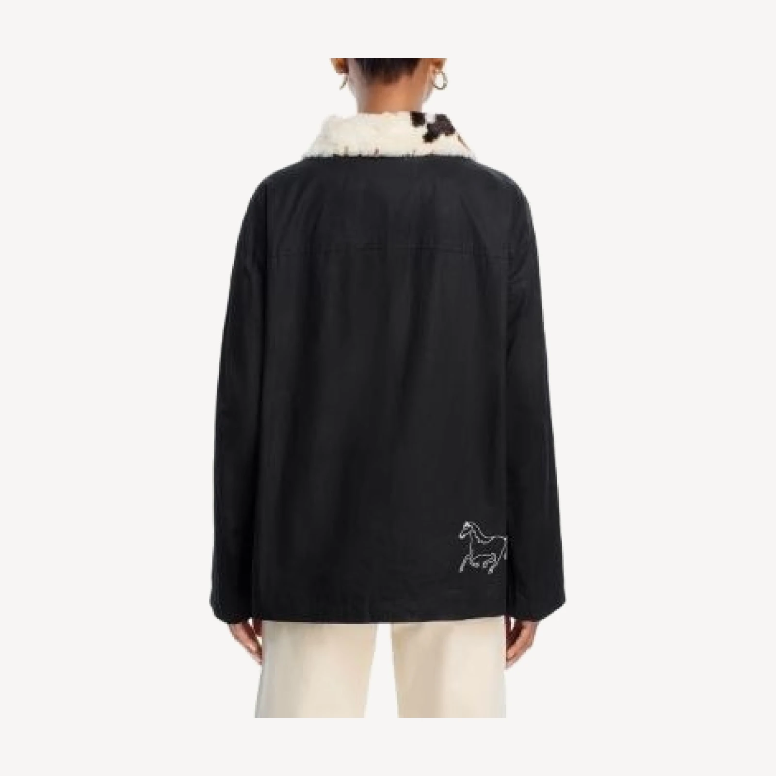 Aqua x Angelica Hicks Barn Animal Jacket - Exclusive