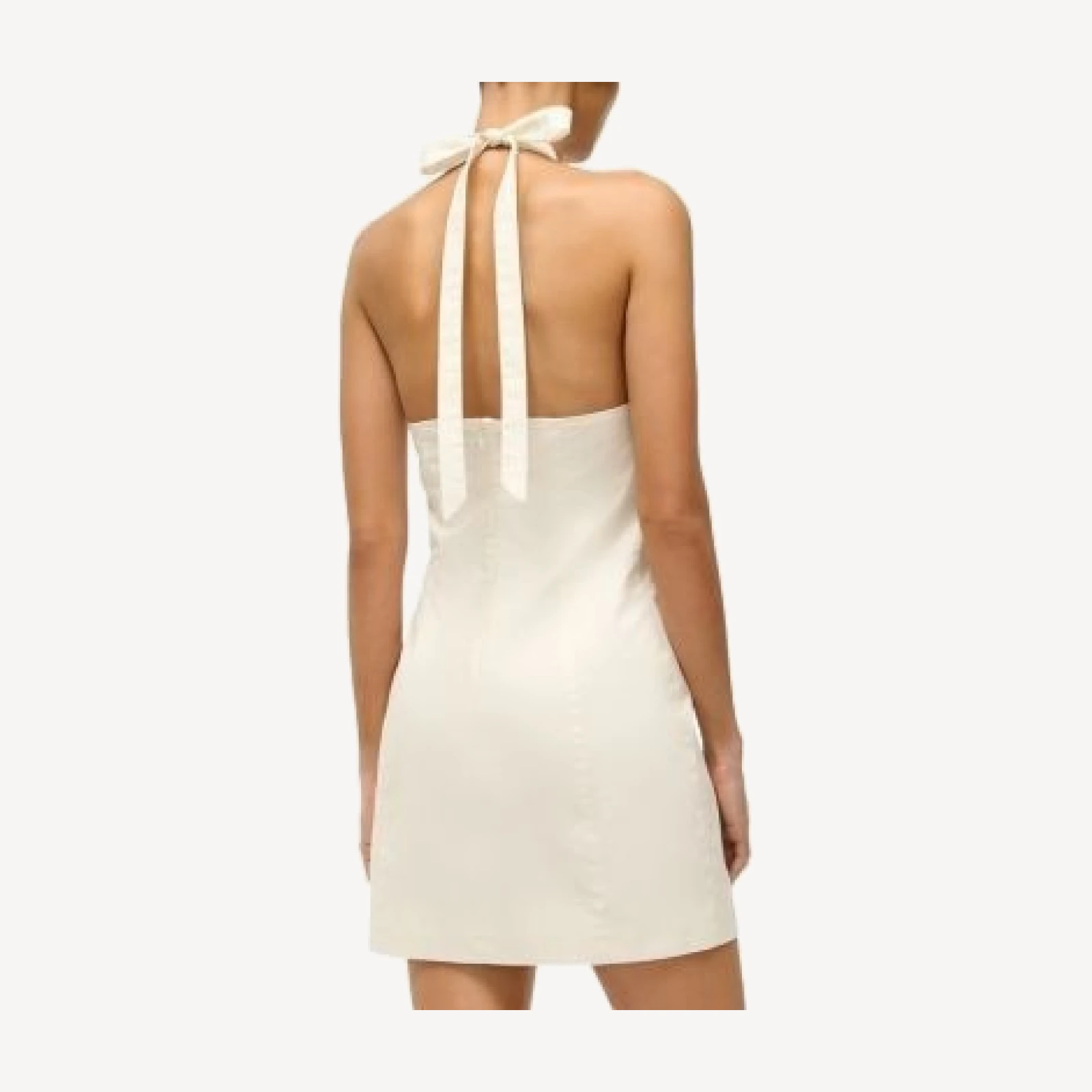 Staud Haven Halter Neck Dress