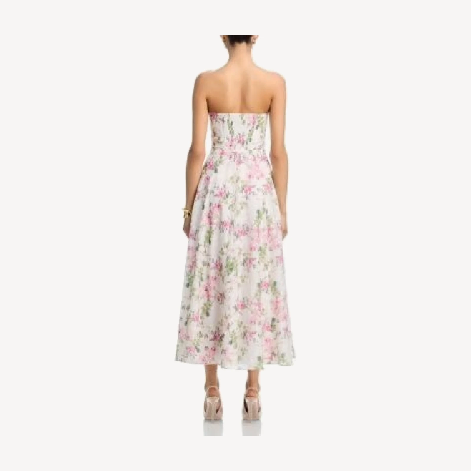 Aqua x Wuthering Heights Strapless Smocked Back Dress - Exclusive