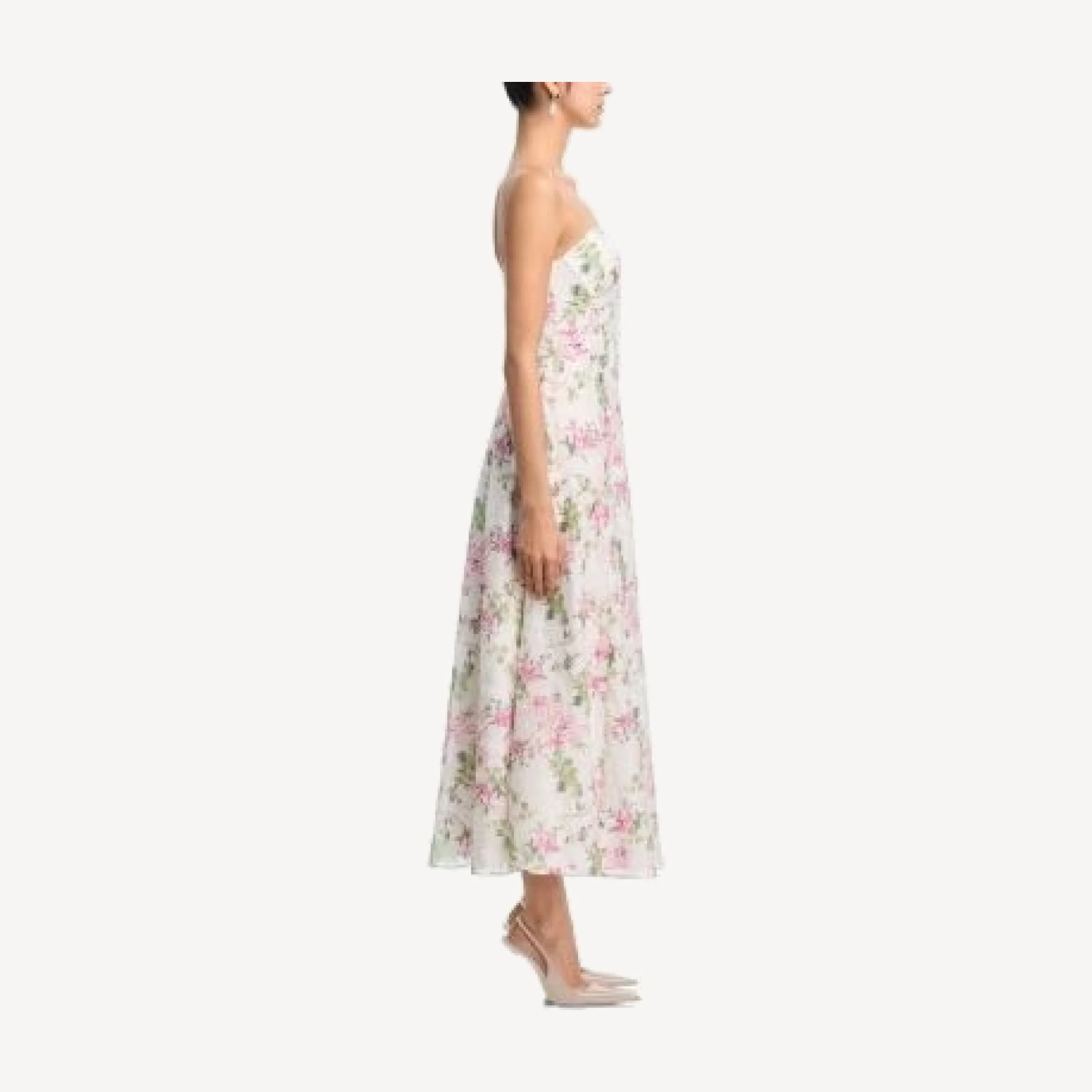 Aqua x Wuthering Heights Strapless Smocked Back Dress - Exclusive