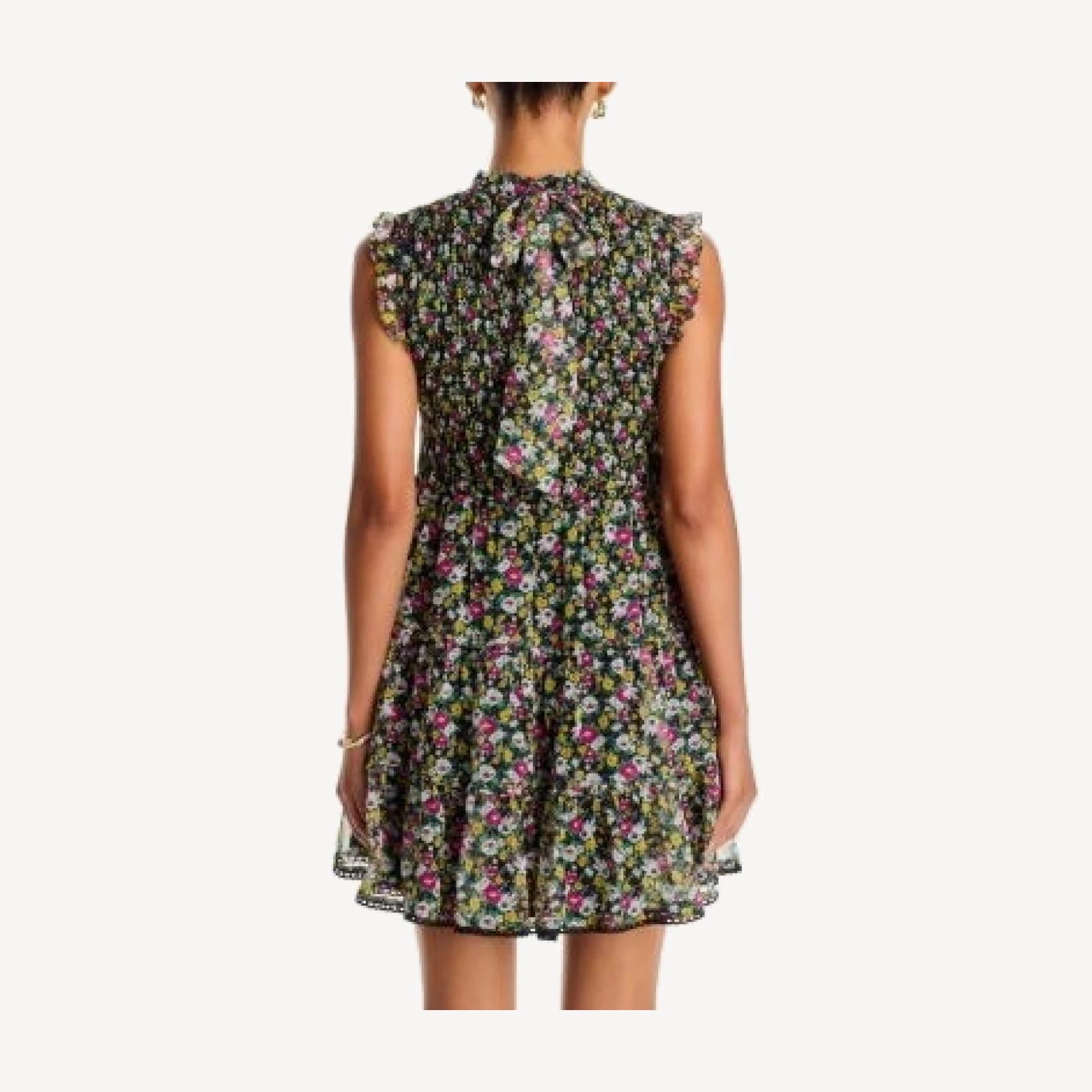 Aqua Smocked Sleeveless Mini Dress - Exclusive