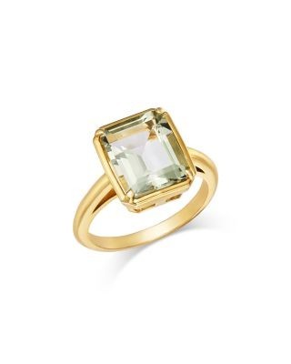 Bloomingdale's Fine Collection Prasiolite Ring in 14K Yellow Gold