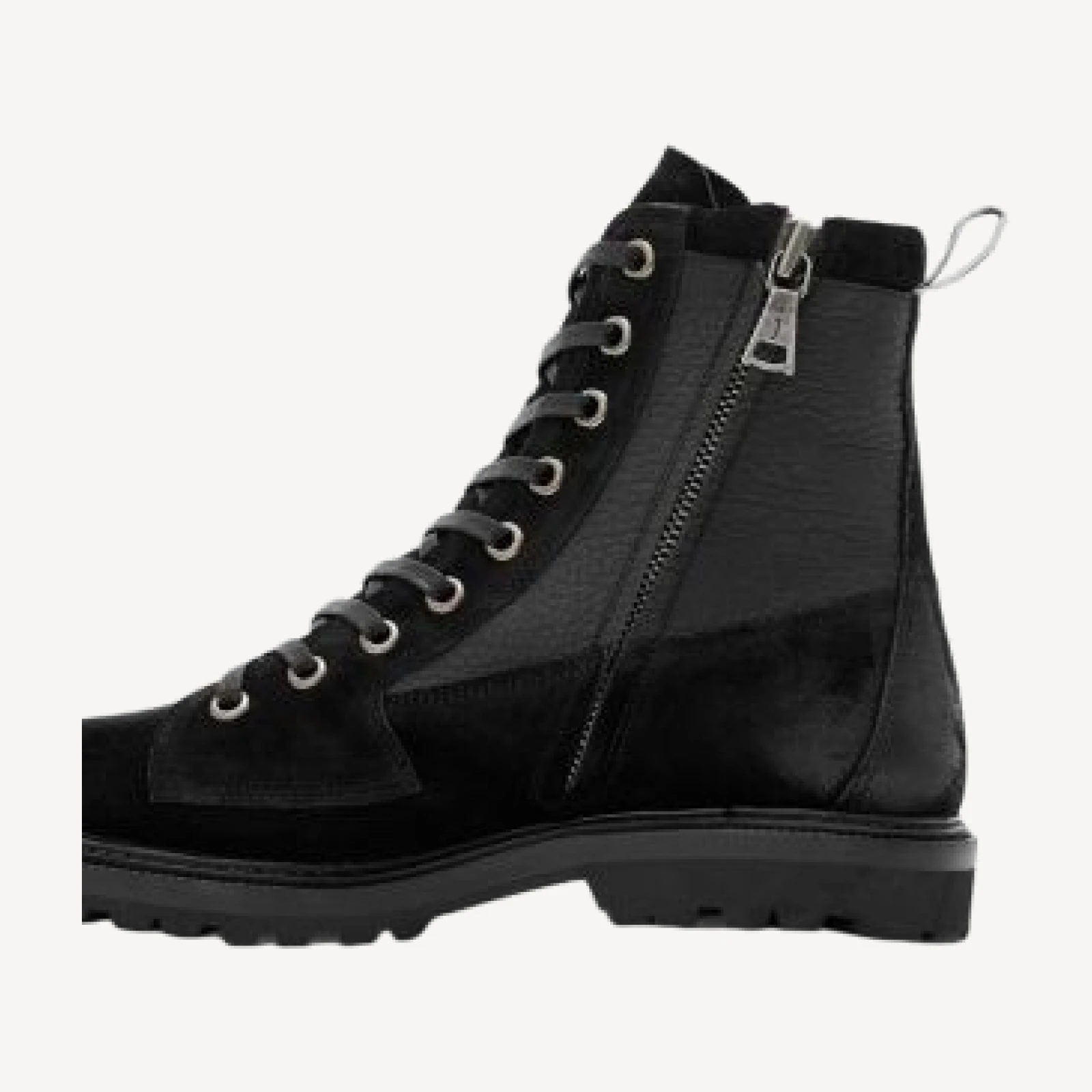 John Varvatos Men's Lex Trooper Leather Combat Boots