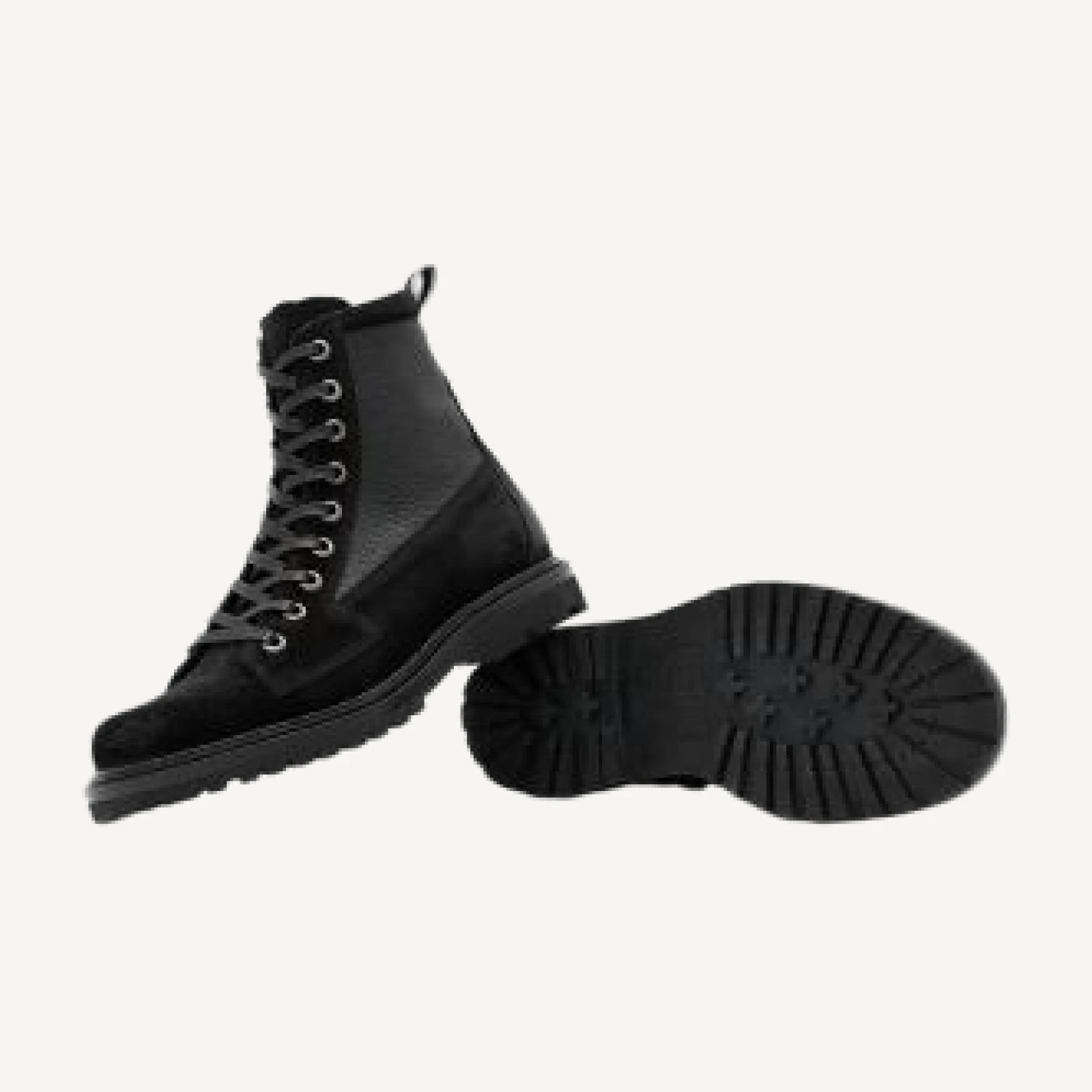 John Varvatos Men's Lex Trooper Leather Combat Boots