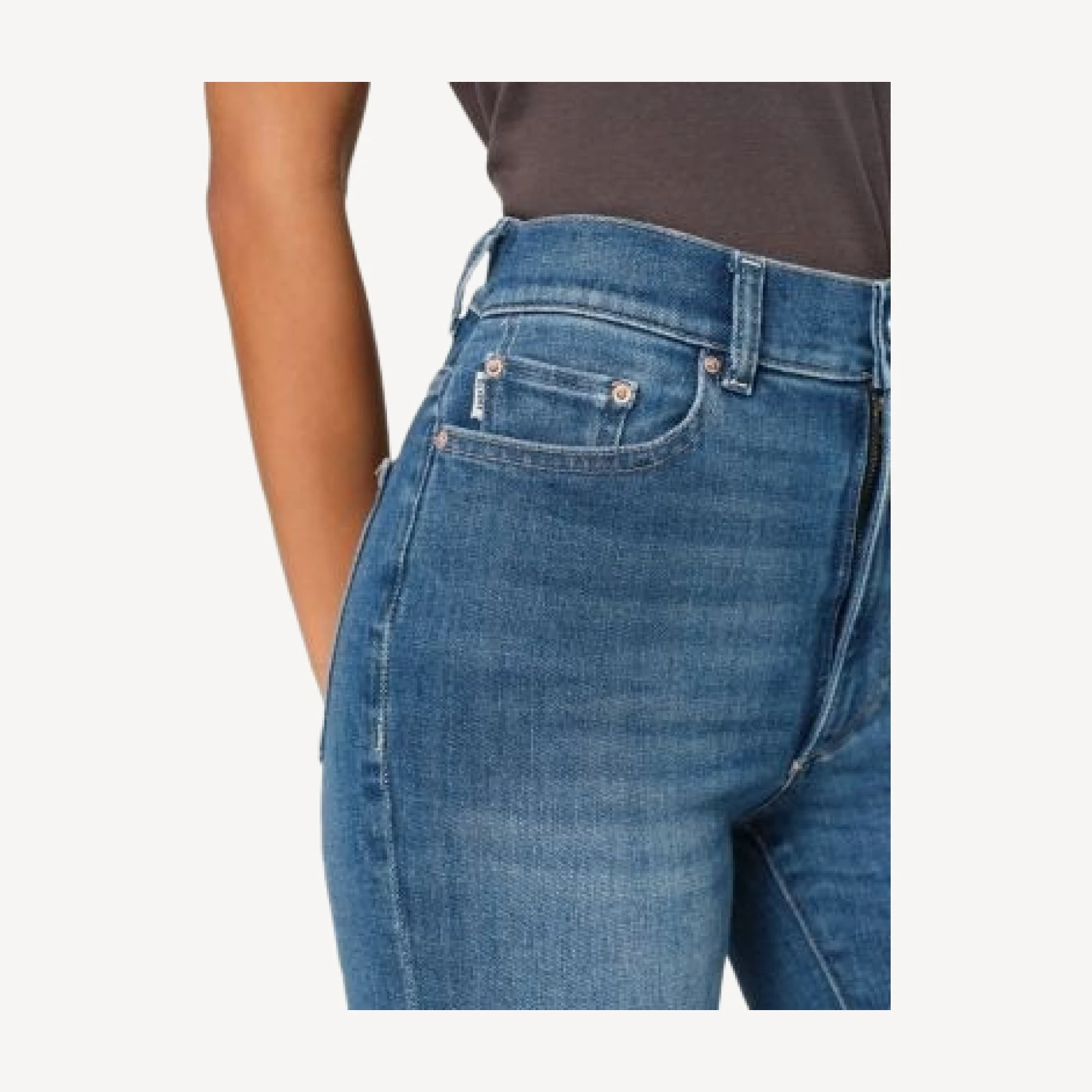 DL1961 Halle Instasculpt High Rise Straight Leg Jeans in Palm Springs