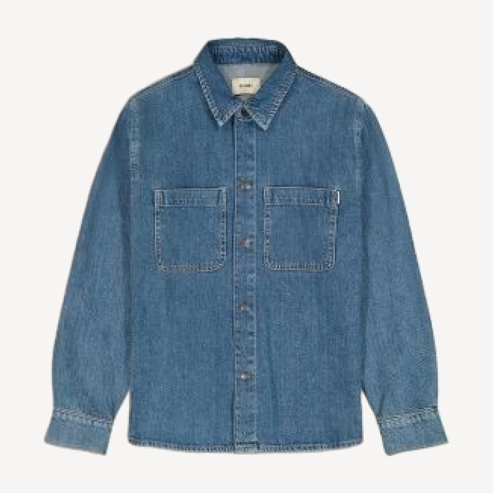 DL1961 Boys' Ash Long Sleeve Denim Shirt - Little Kid