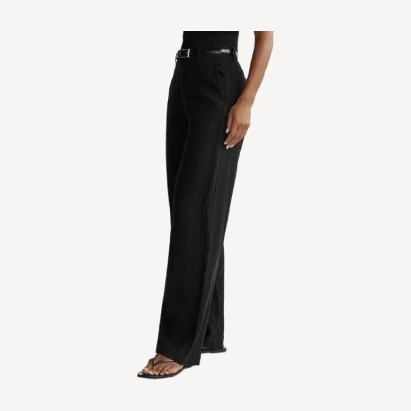 DL1961 Taylor Relaxed Barrel High Rise Linen Pants