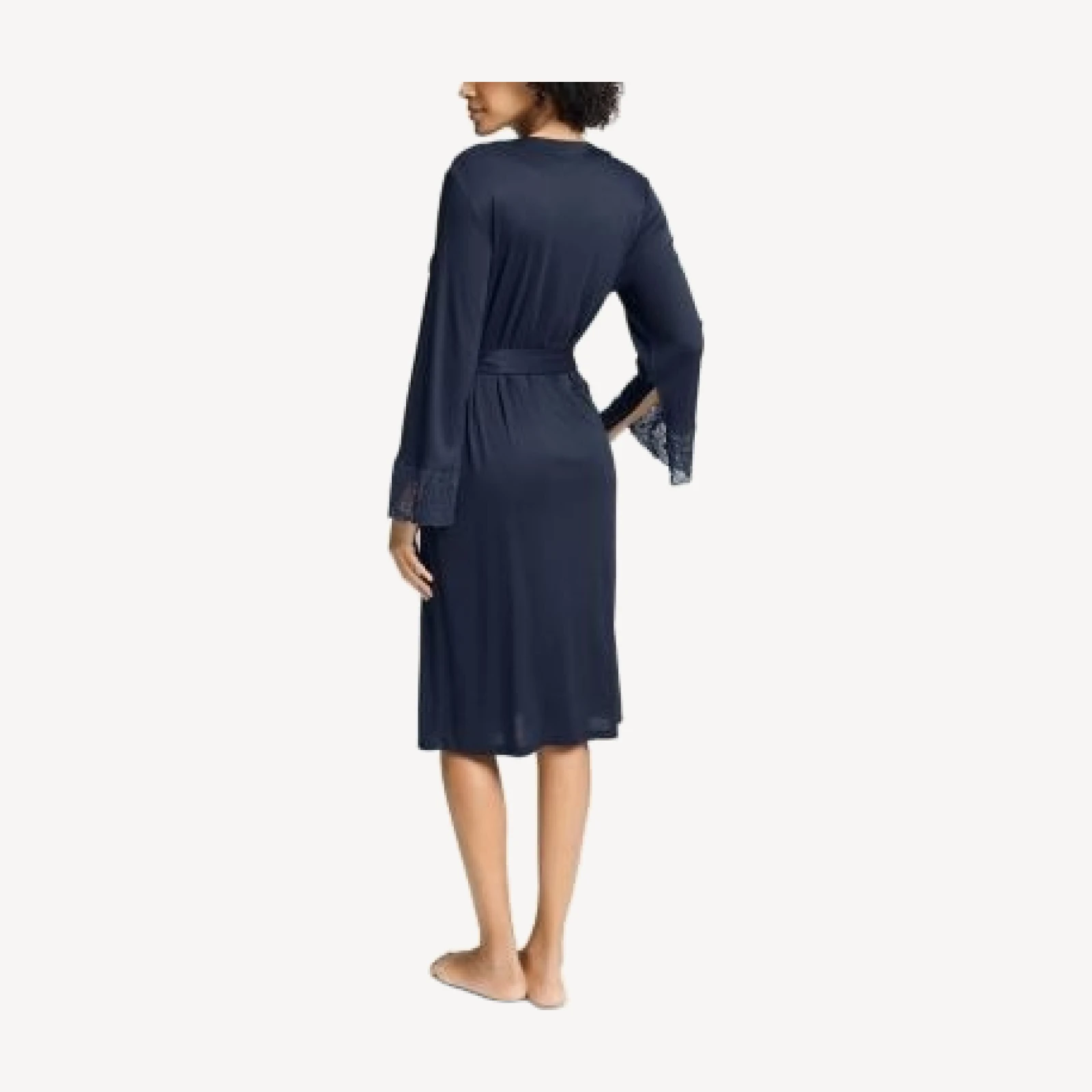 Hanro Azelia Lace Trim Robe